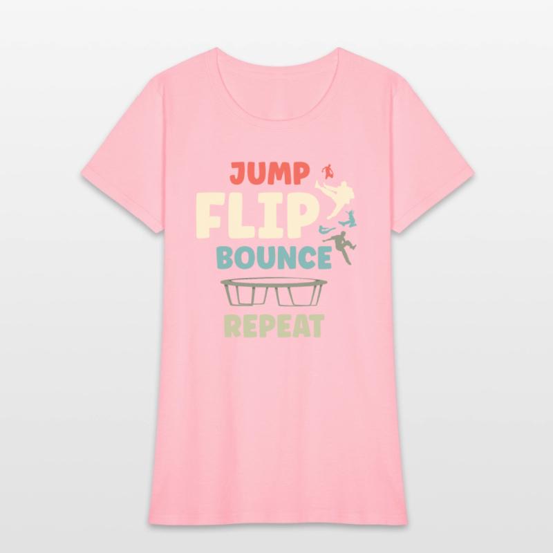 Jump Flip Bounce Repeat Trampoliner Trampoline
