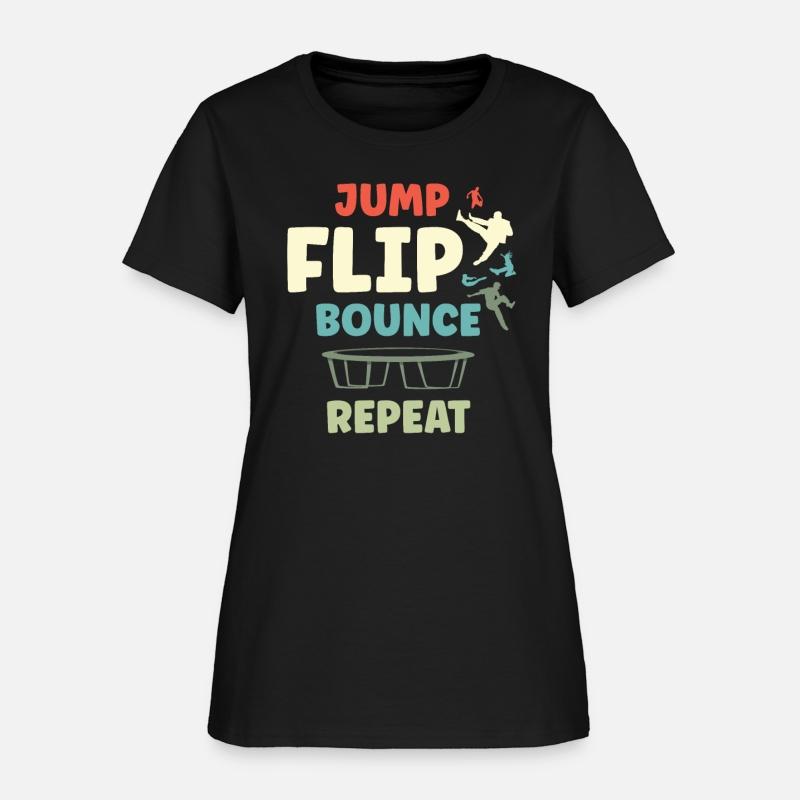 Jump Flip Bounce Repeat Trampoliner Trampoline