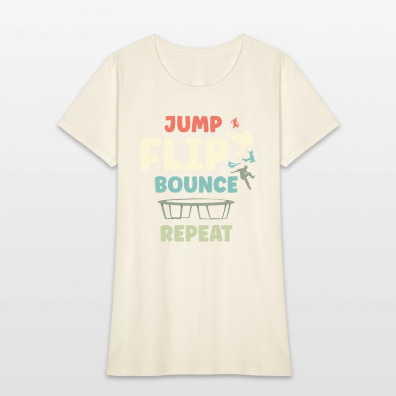 Jump Flip Bounce Repeat Trampoliner Trampoline