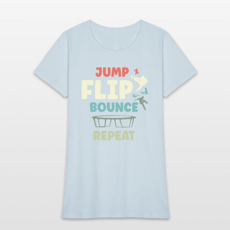 Jump Flip Bounce Repeat Trampoliner Trampoline