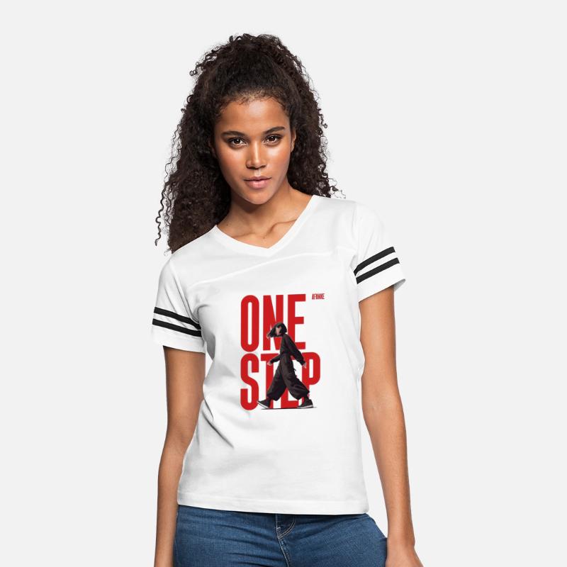 June 2025 Evening T-Shirt with Bold Step Design