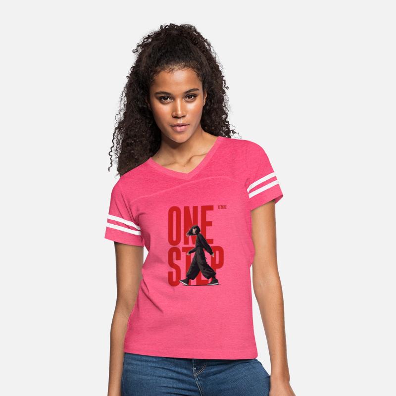 June 2025 Evening T-Shirt with Bold Step Design