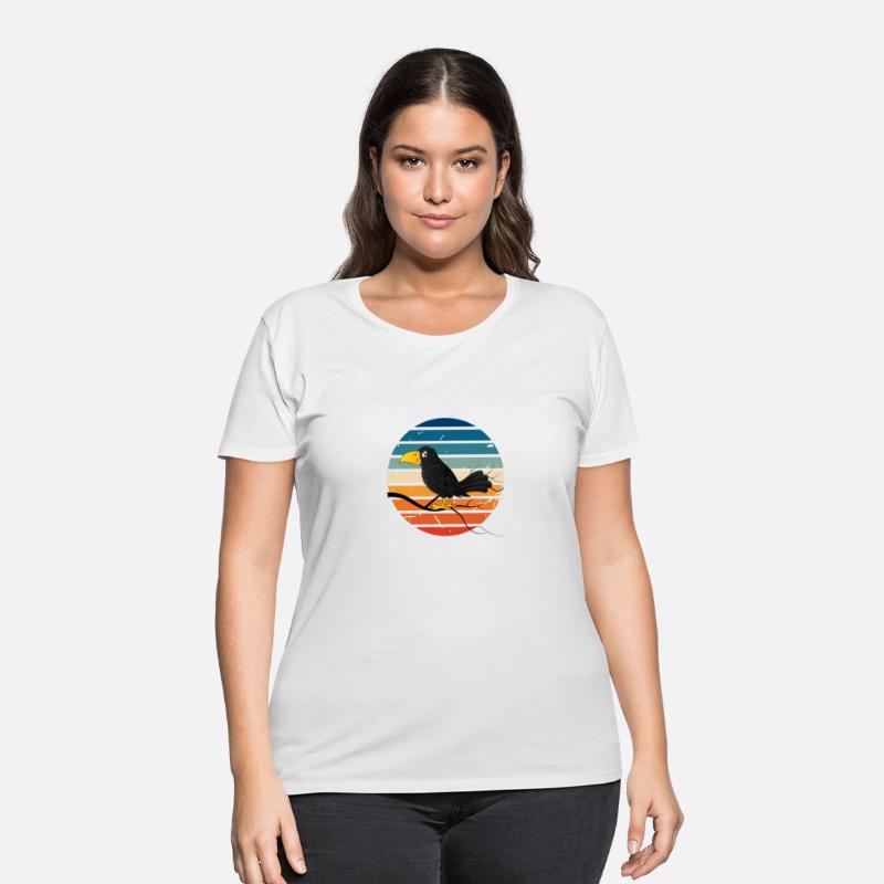 Just A Girl Who Loves Crows - Crow Retro Vintage
