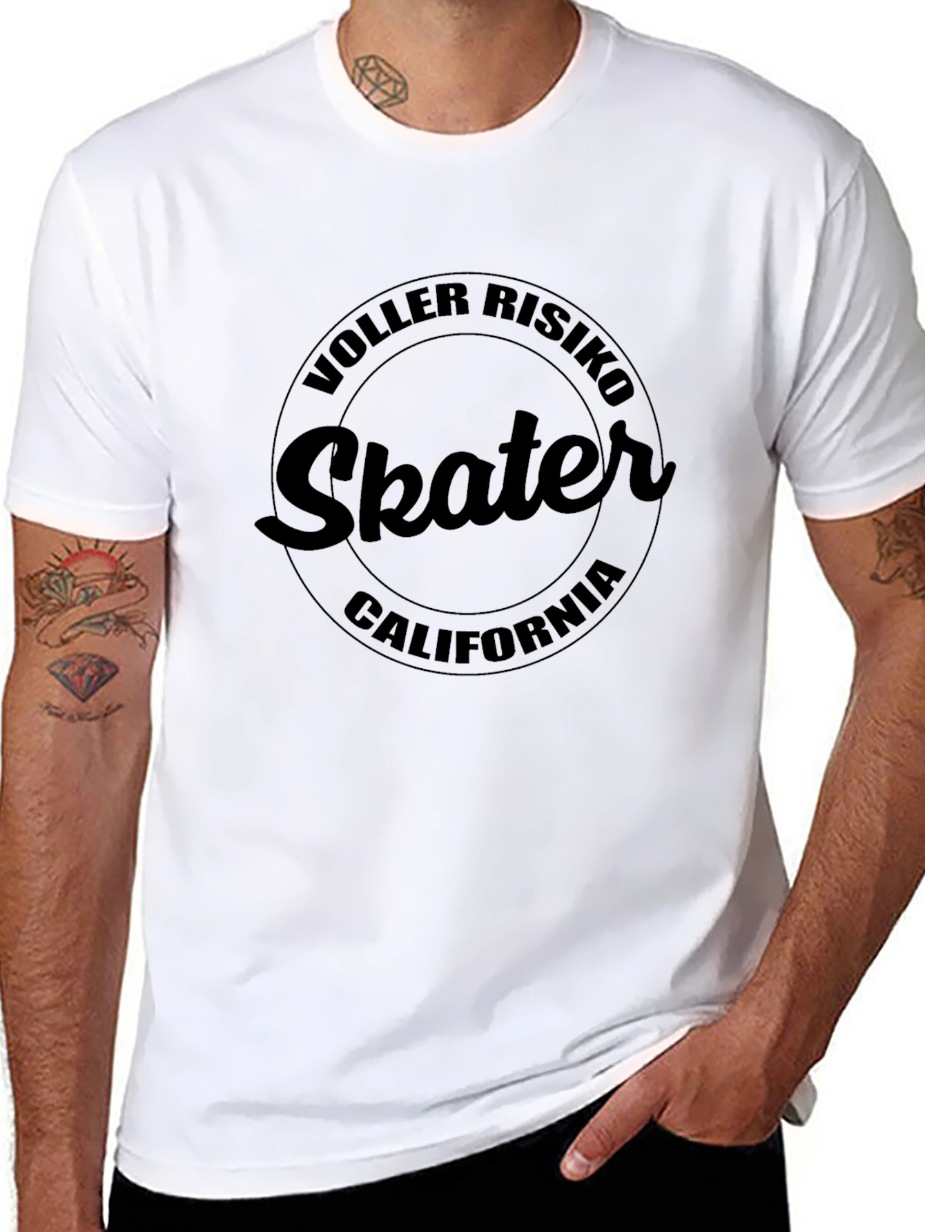 Voller Risiko Skater California Black T-Shirt