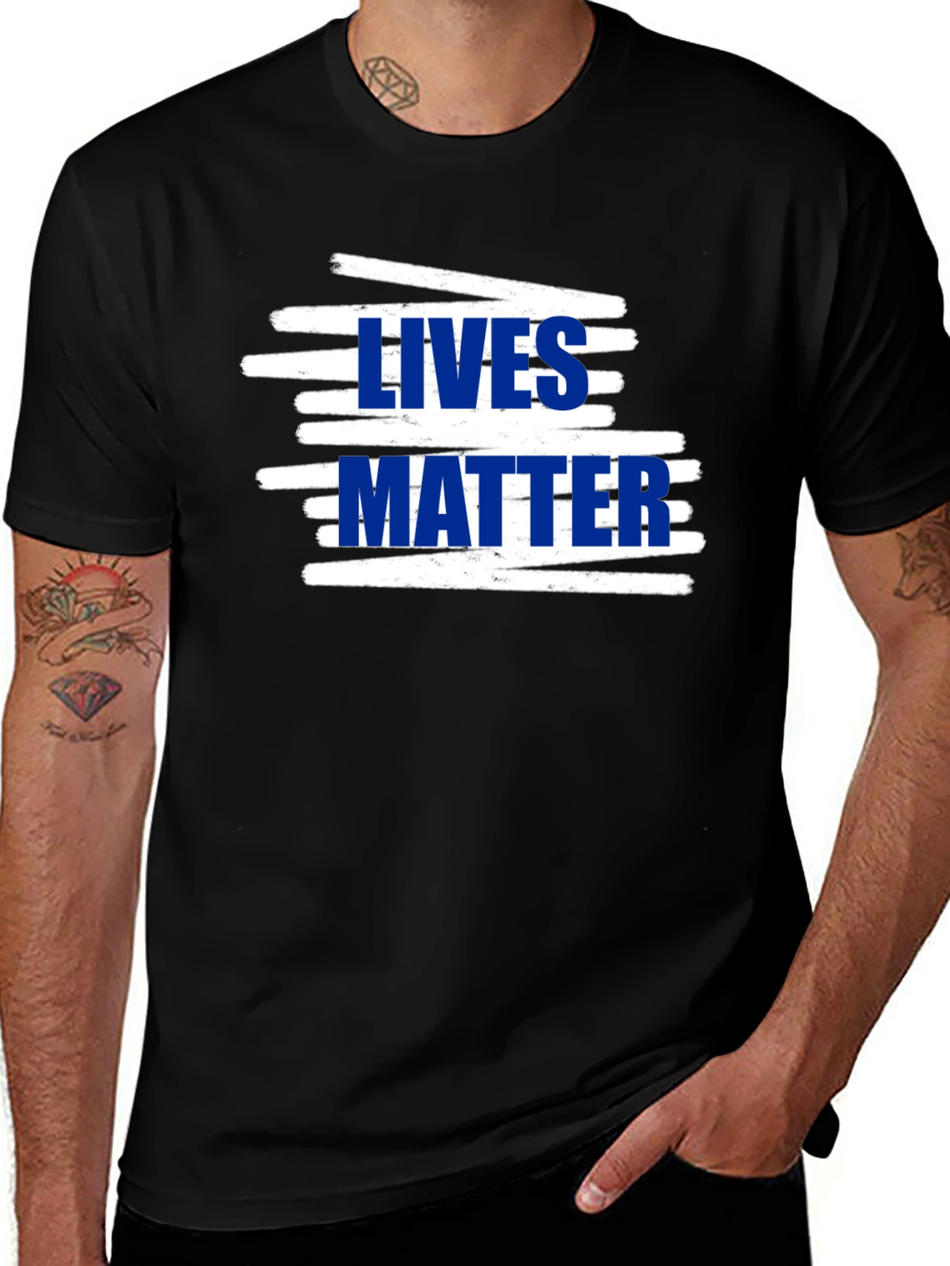 Lives Matter Graphic Tee - Black Unisex