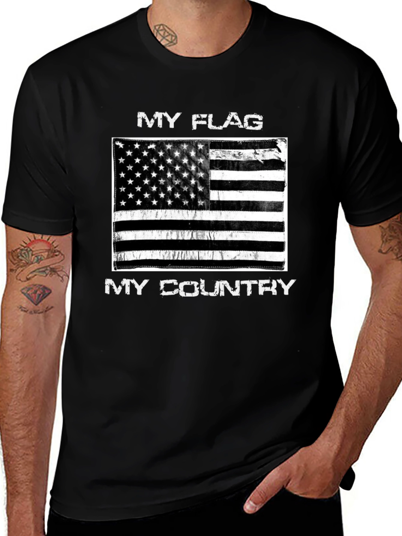 My Flag My Country Patriotic T-Shirt