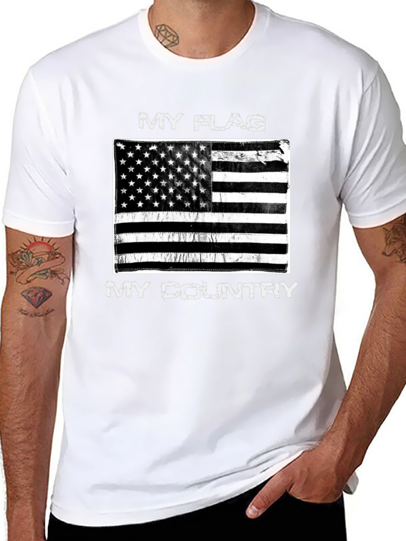 My Flag My Country Patriotic T-Shirt