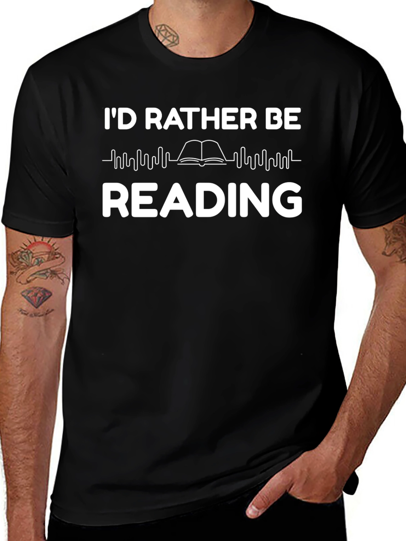Id Rather Be Reading Graphic T-Shirt