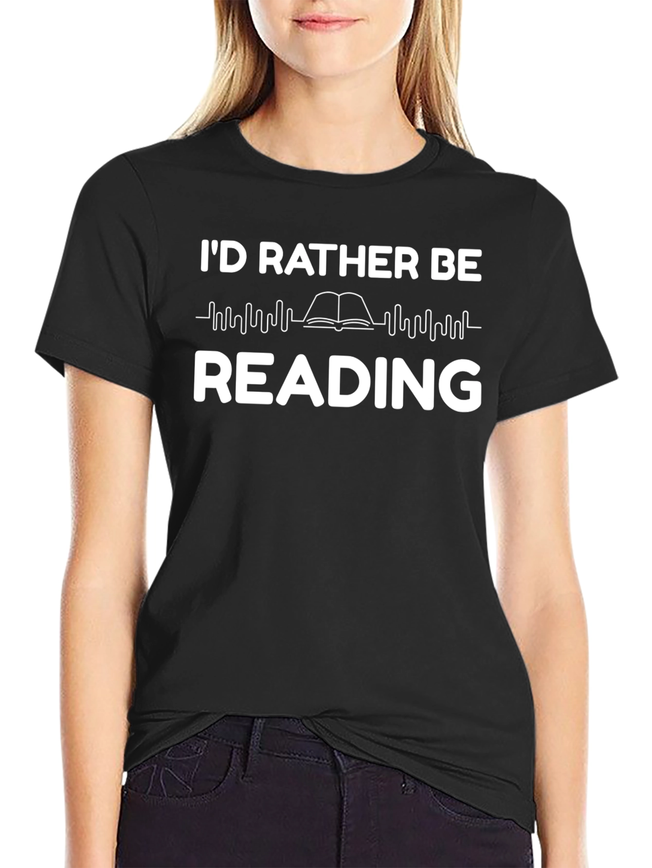 Id Rather Be Reading Graphic T-Shirt