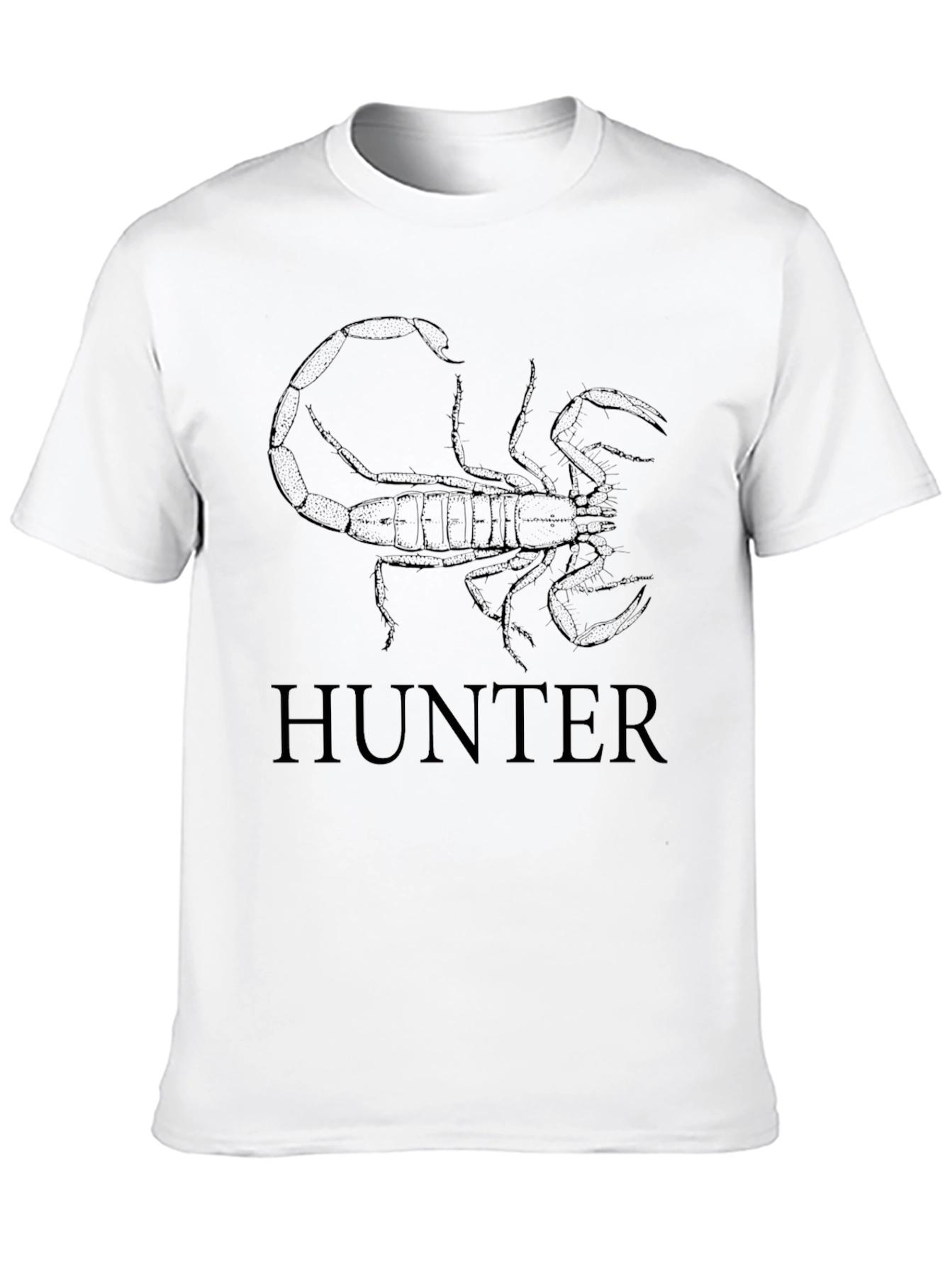 Hunter Scorpion Graphic T-Shirt - Black