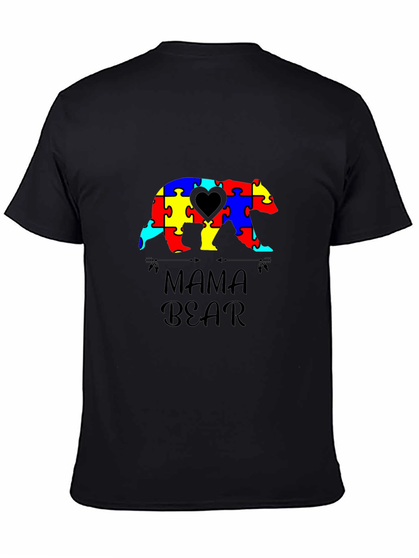 Mama Bear Autism Awareness T-Shirt