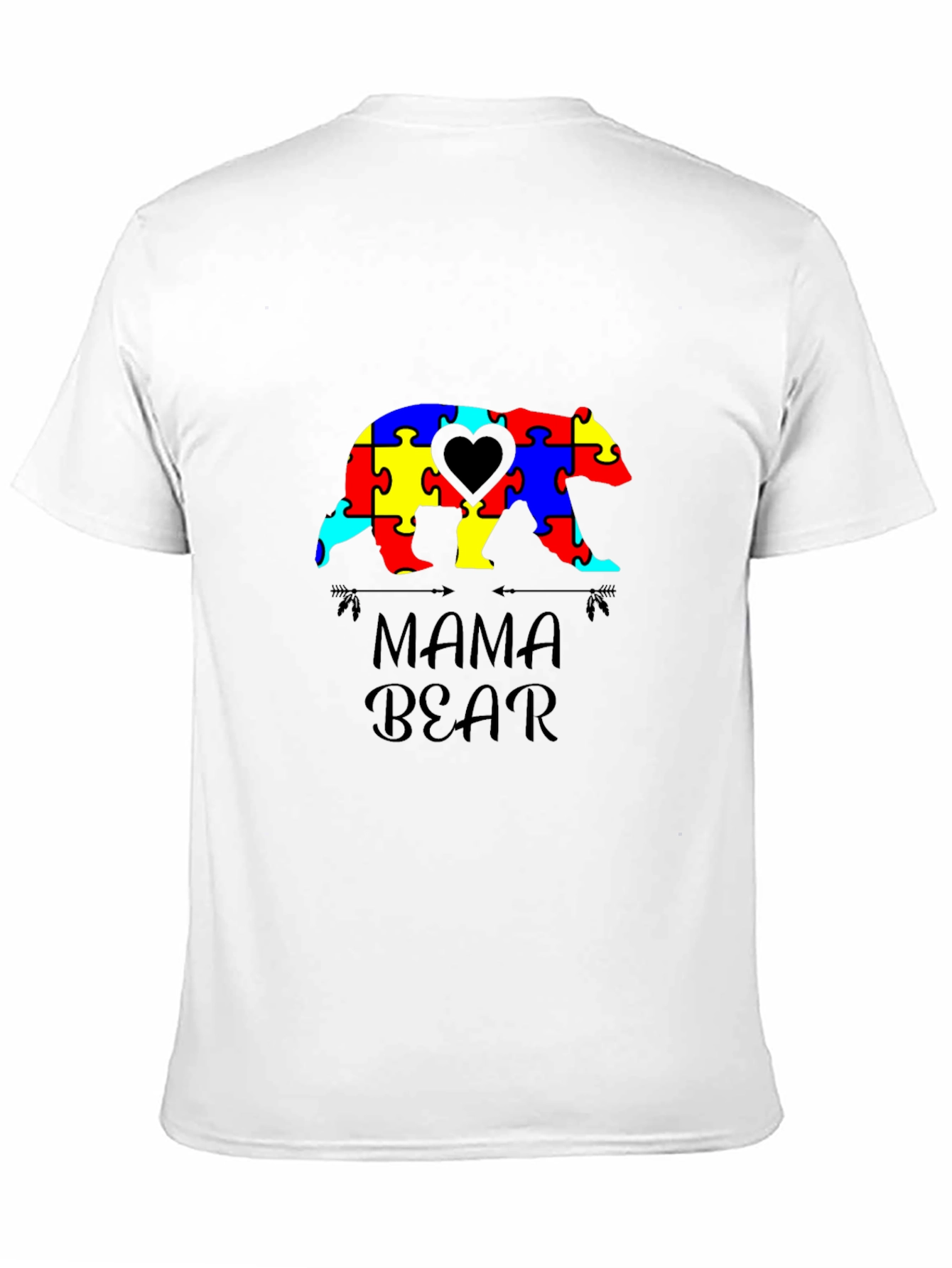 Mama Bear Autism Awareness T-Shirt
