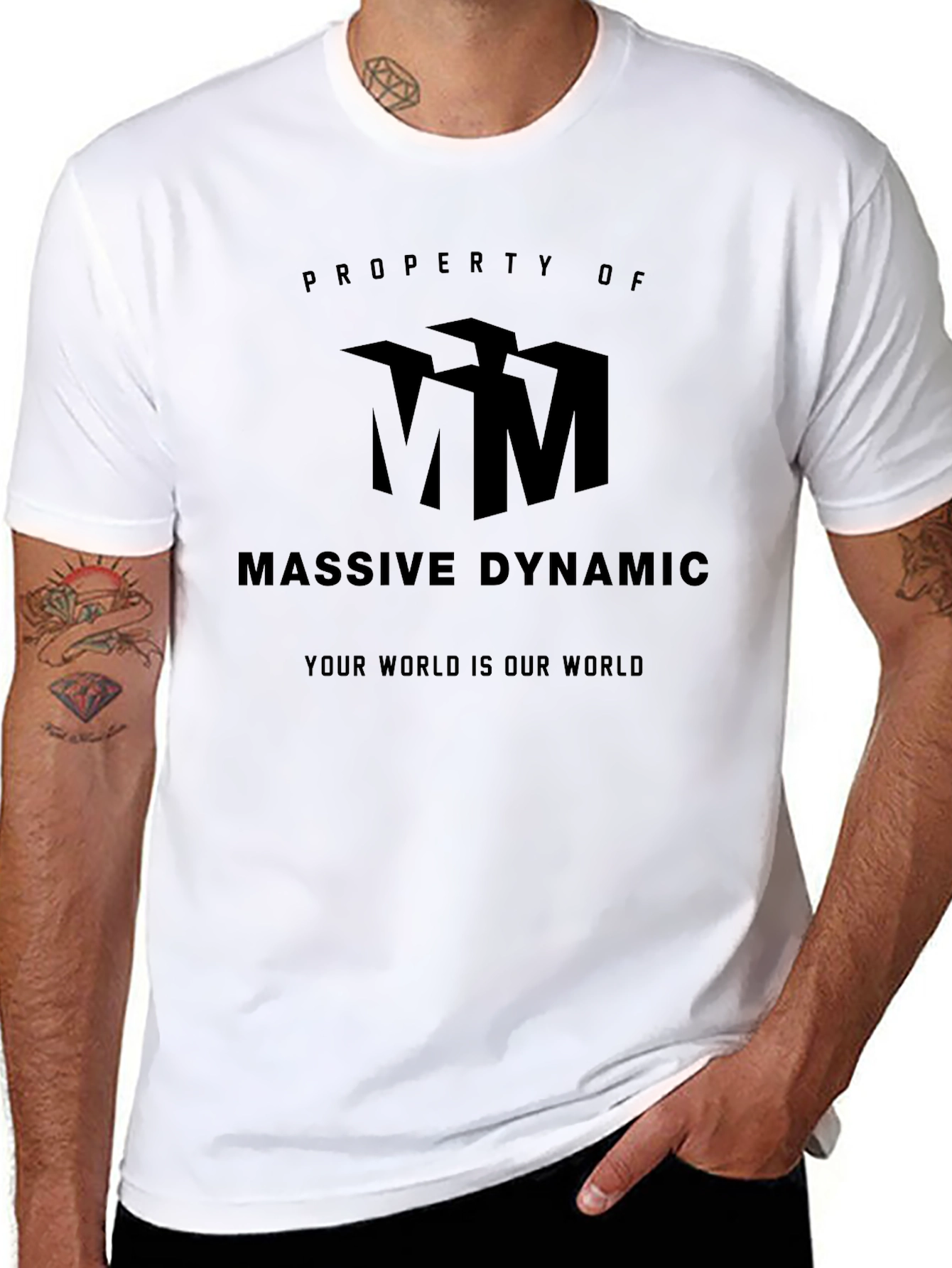 Massive Dynamic T-Shirt - Black