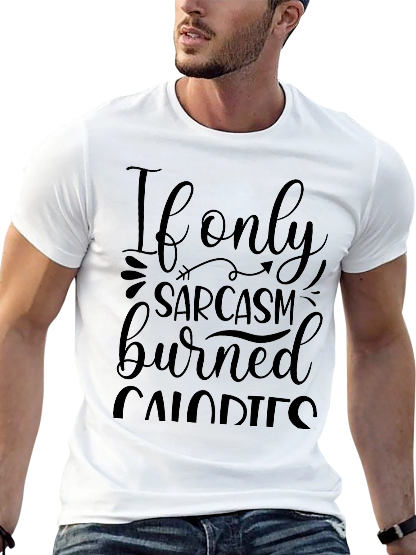Sarcasm Burns Calories Graphic Tee - Unisex