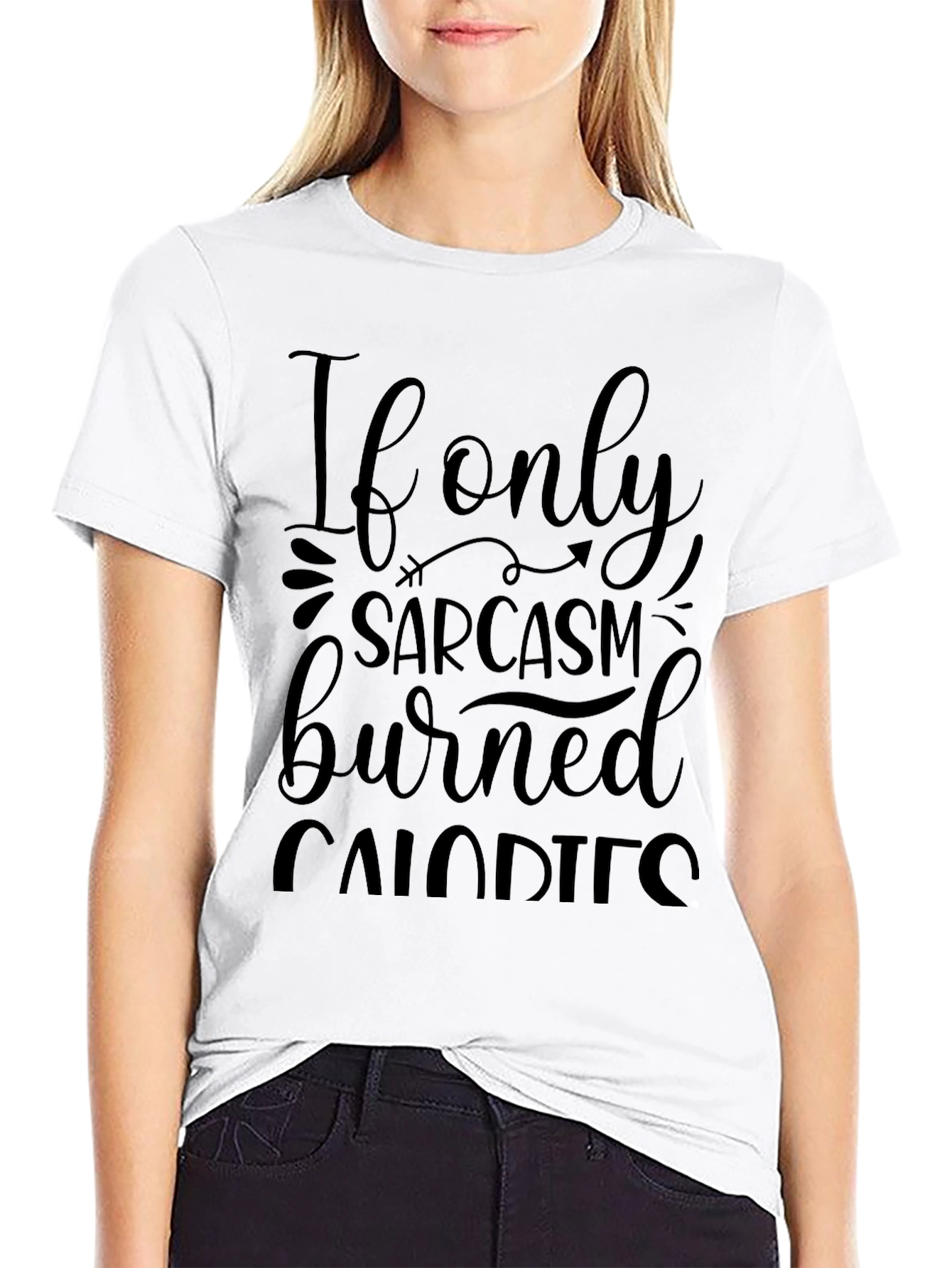 Sarcasm Burns Calories Graphic Tee - Unisex