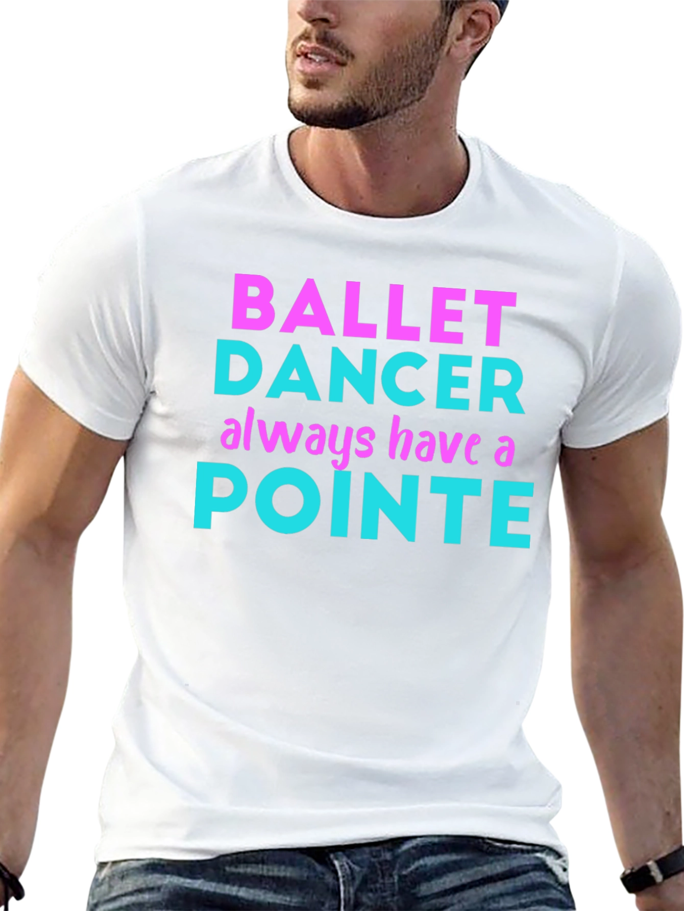 Ballet Dancer Pointe T-Shirt - Funny Dance Tee