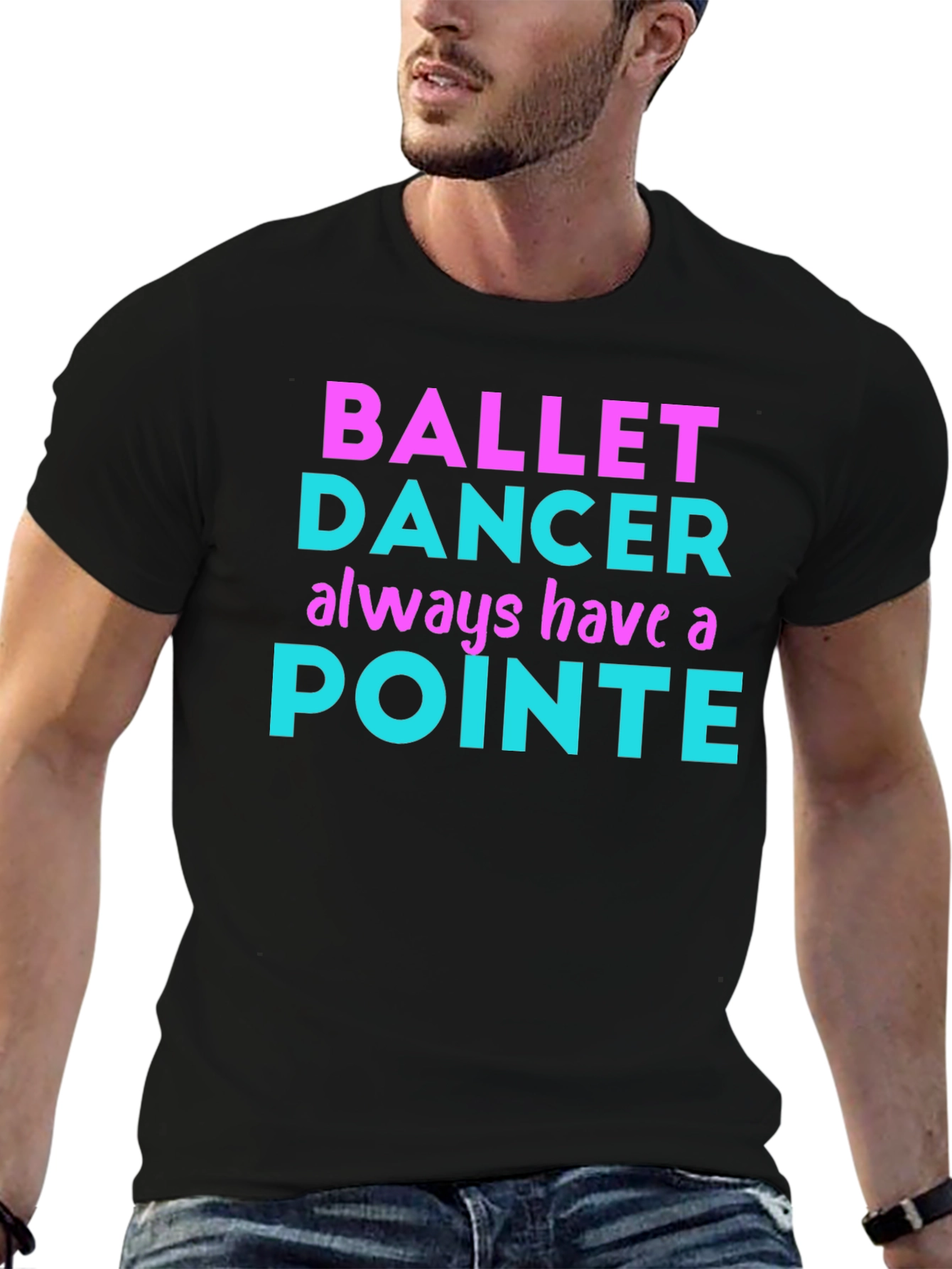 Ballet Dancer Pointe T-Shirt - Funny Dance Tee