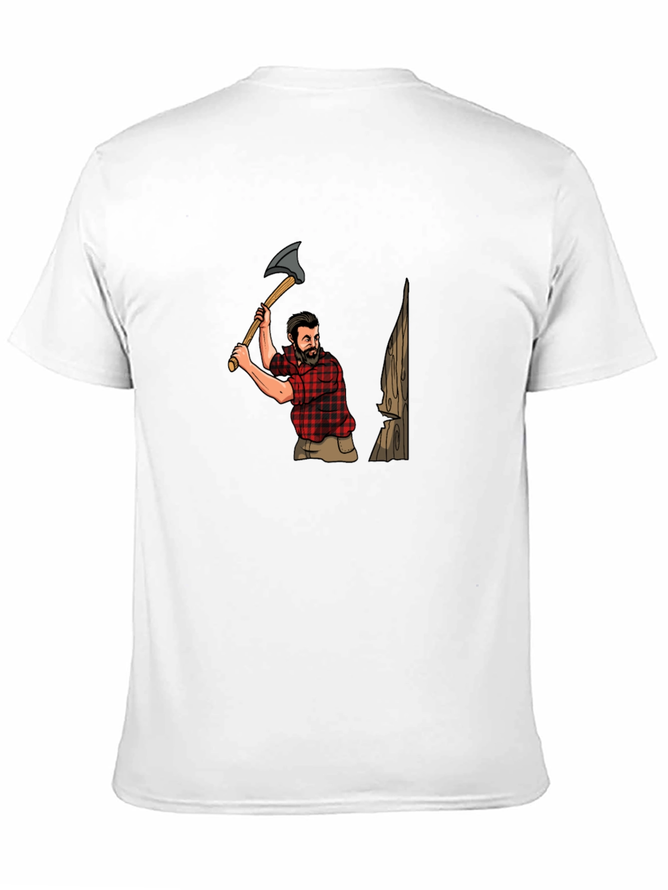 Lumberjack Graphic Tee - Mens Black T-Shirt