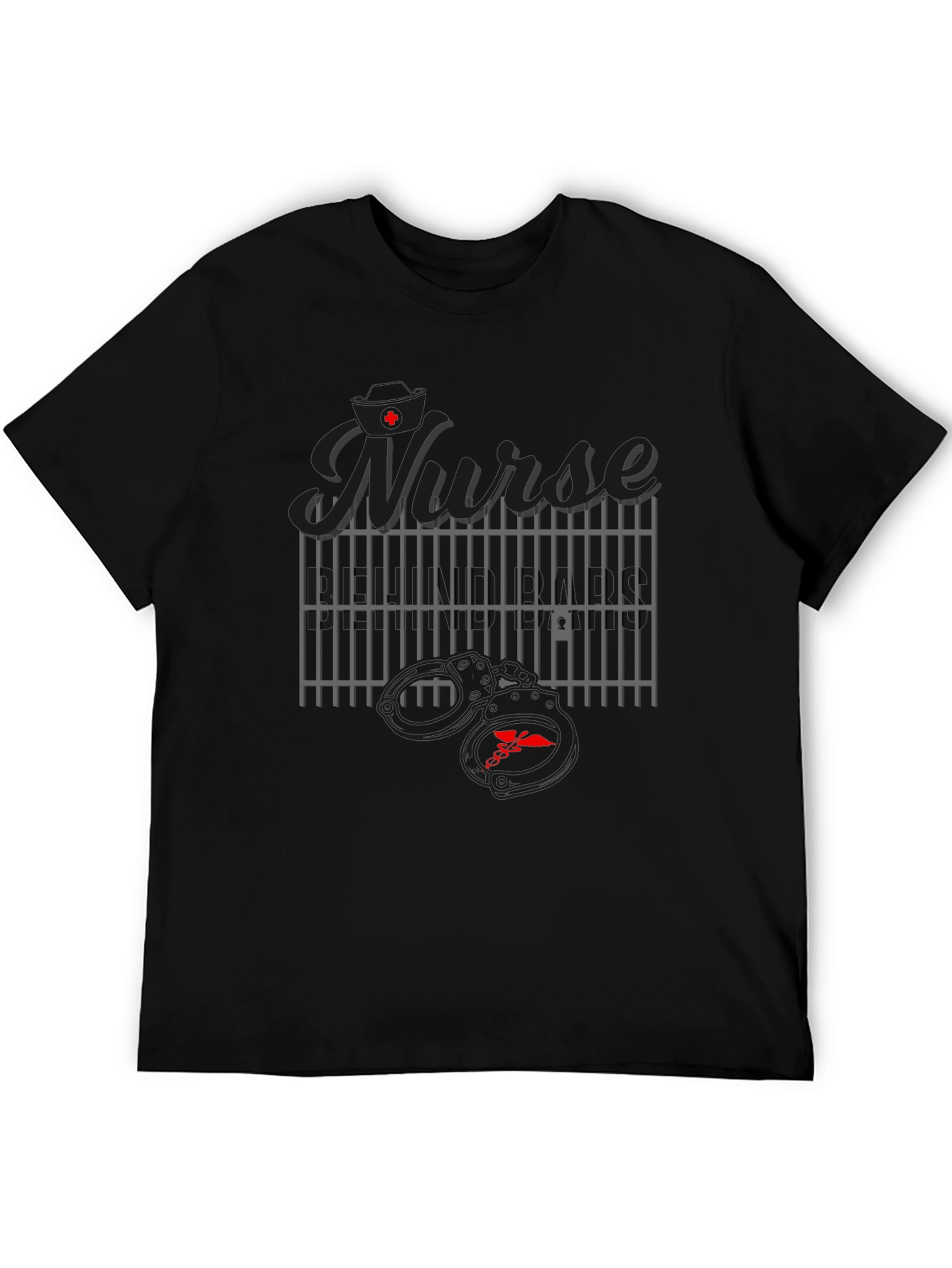 Nurse Prison Humor Graphic T-Shirt