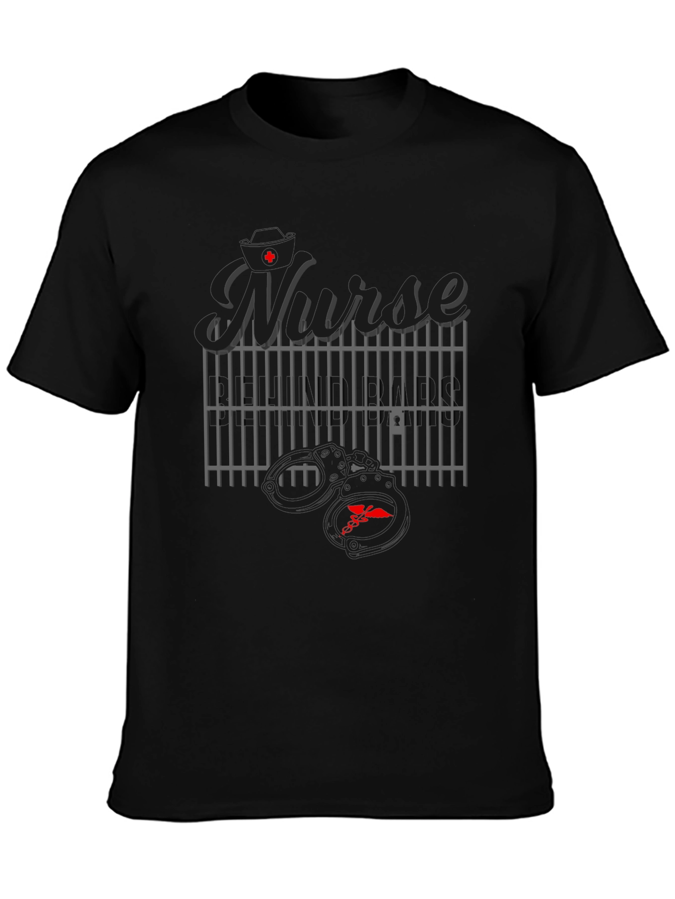 Nurse Prison Humor Graphic T-Shirt