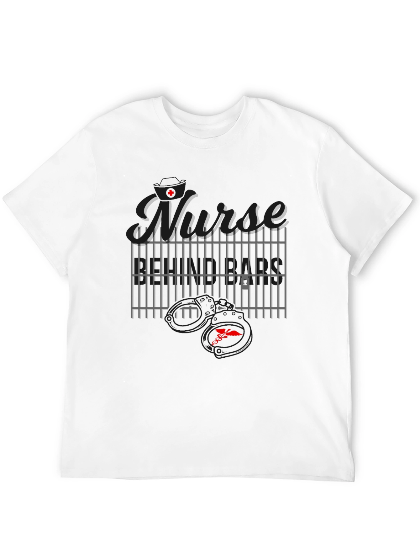Nurse Prison Humor Graphic T-Shirt