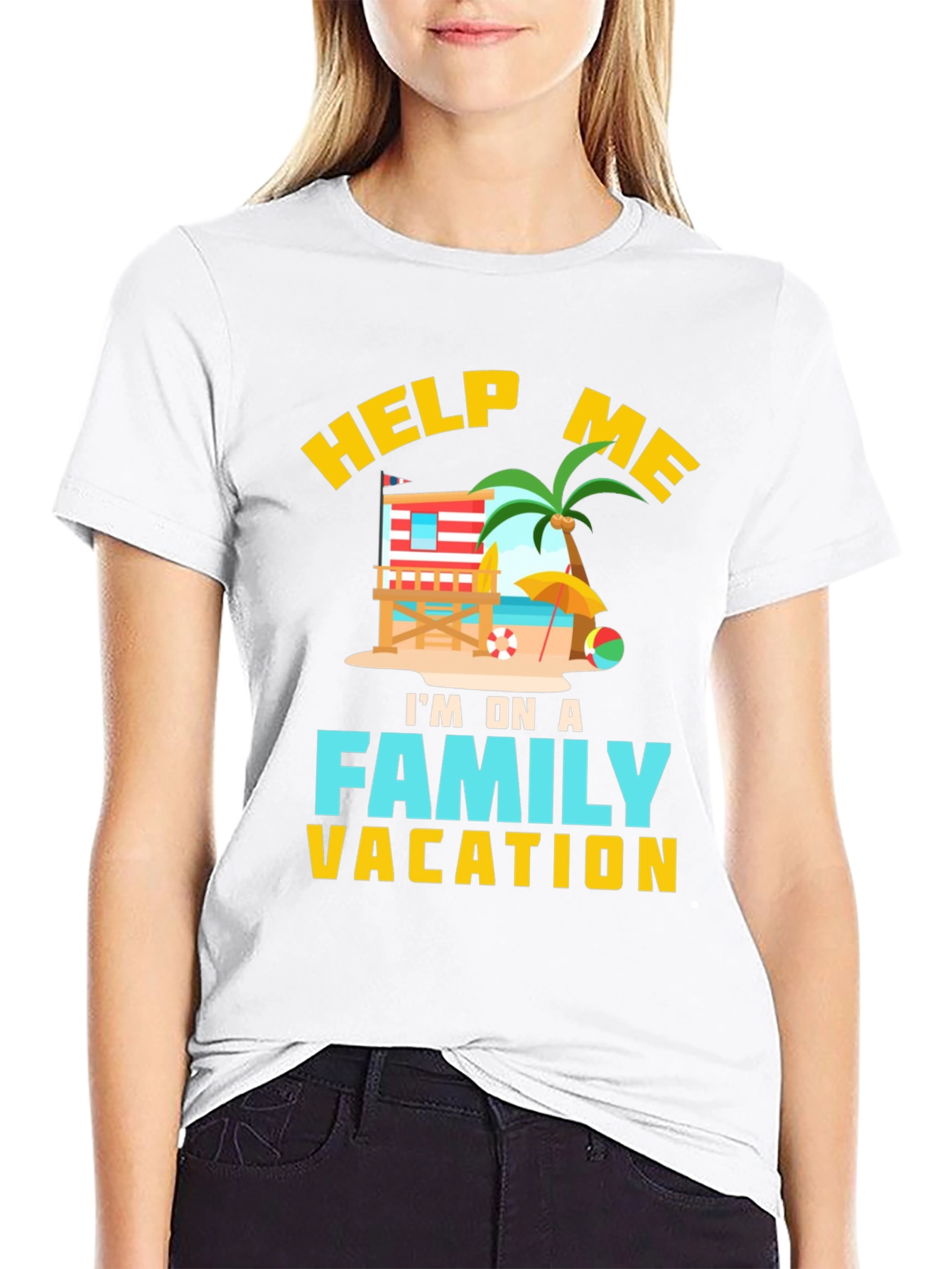 Help Me Im On A Family Vacation T-Shirt