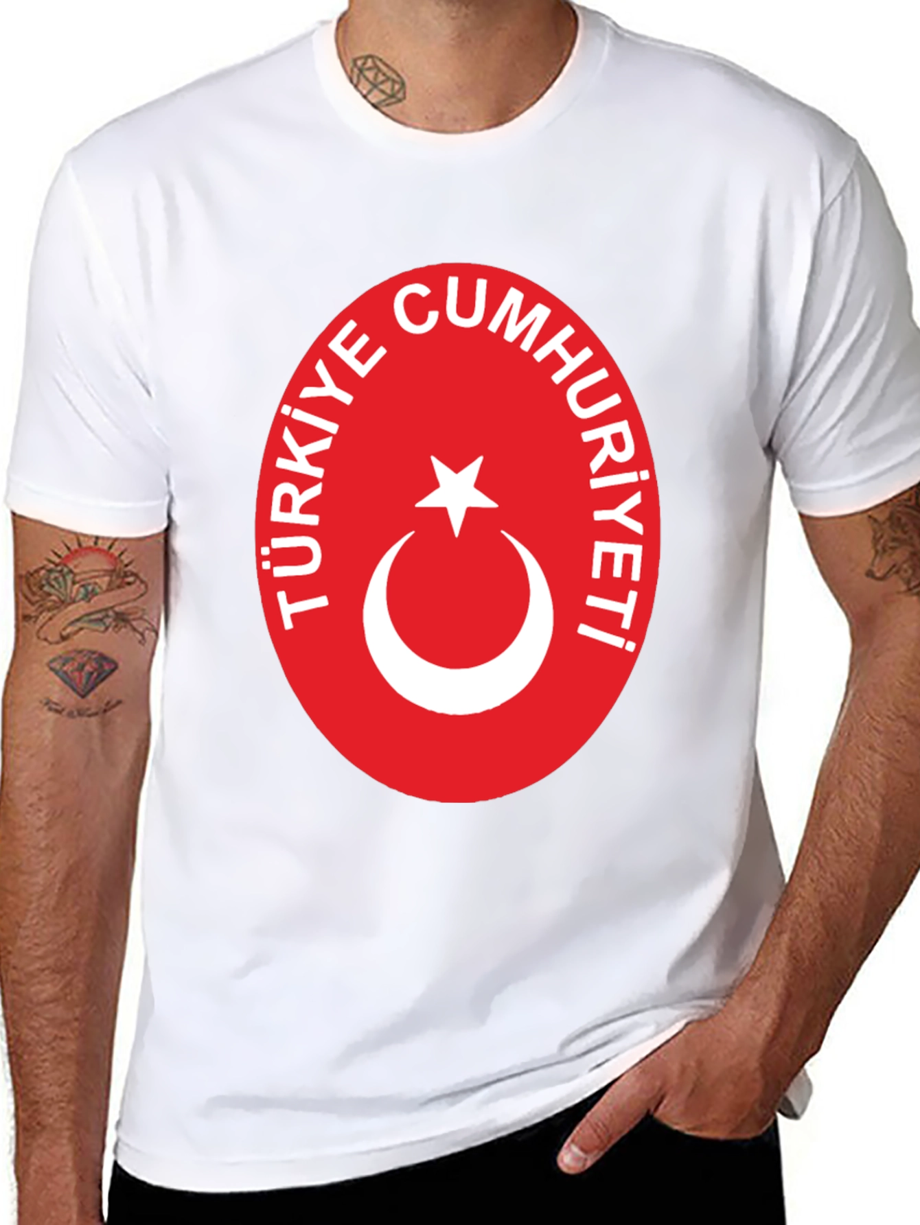 Türkiye Cumhuriyeti T-Shirt - Black