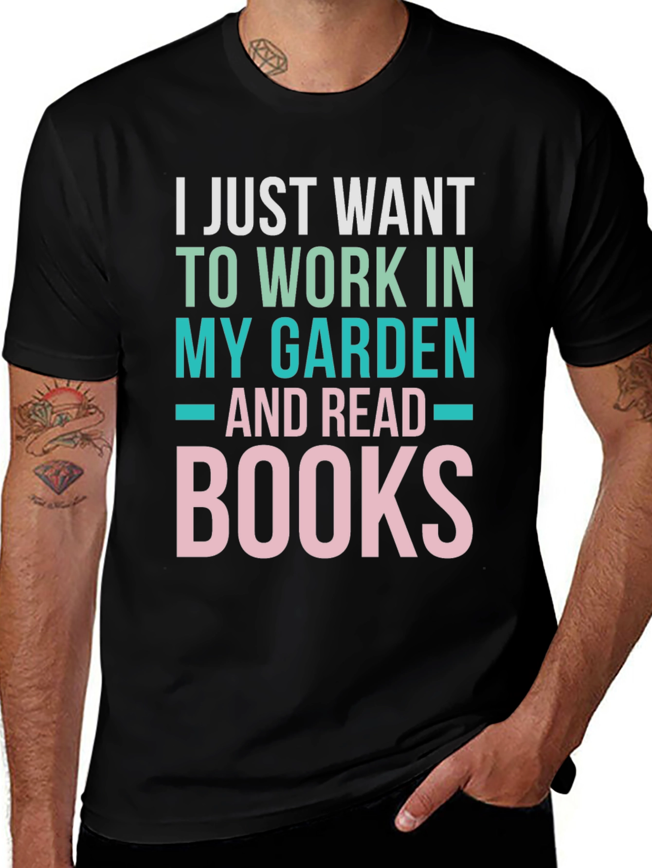 Gardening and Reading T-Shirt