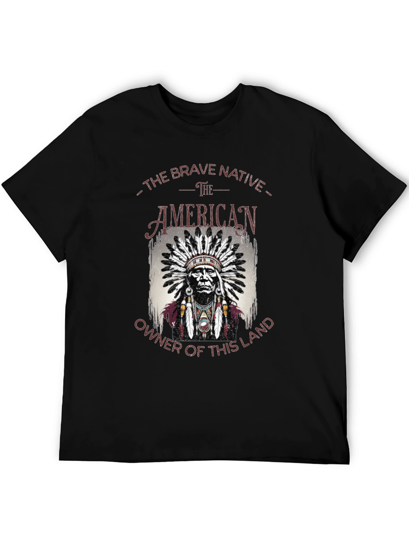 Native American Brave Owner T-Shirt