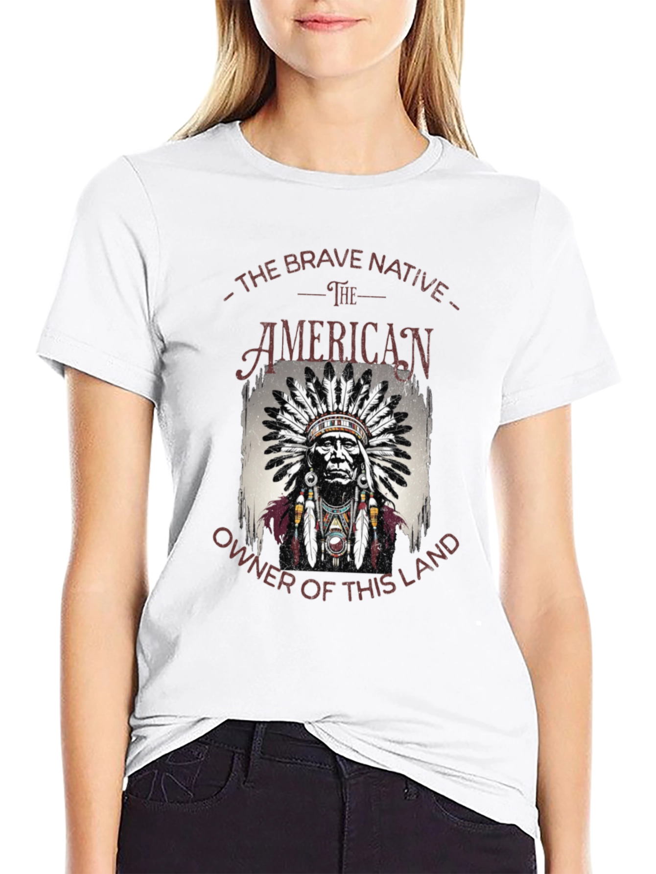 Native American Brave Owner T-Shirt