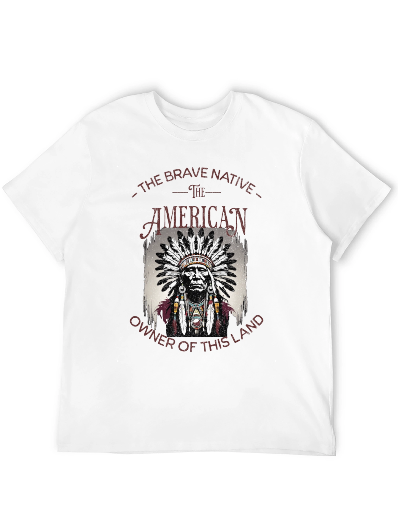 Native American Brave Owner T-Shirt