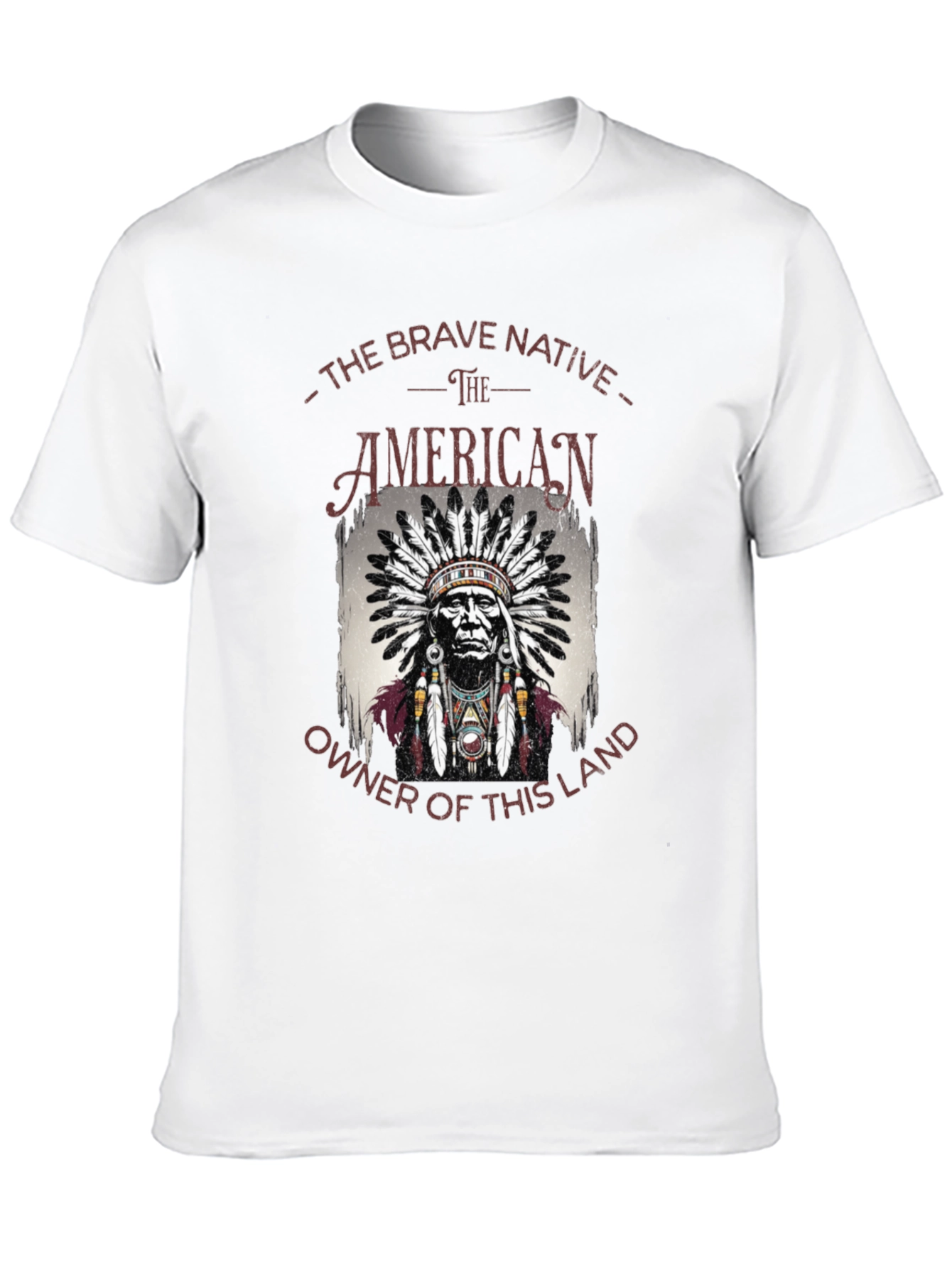 Native American Brave Owner T-Shirt