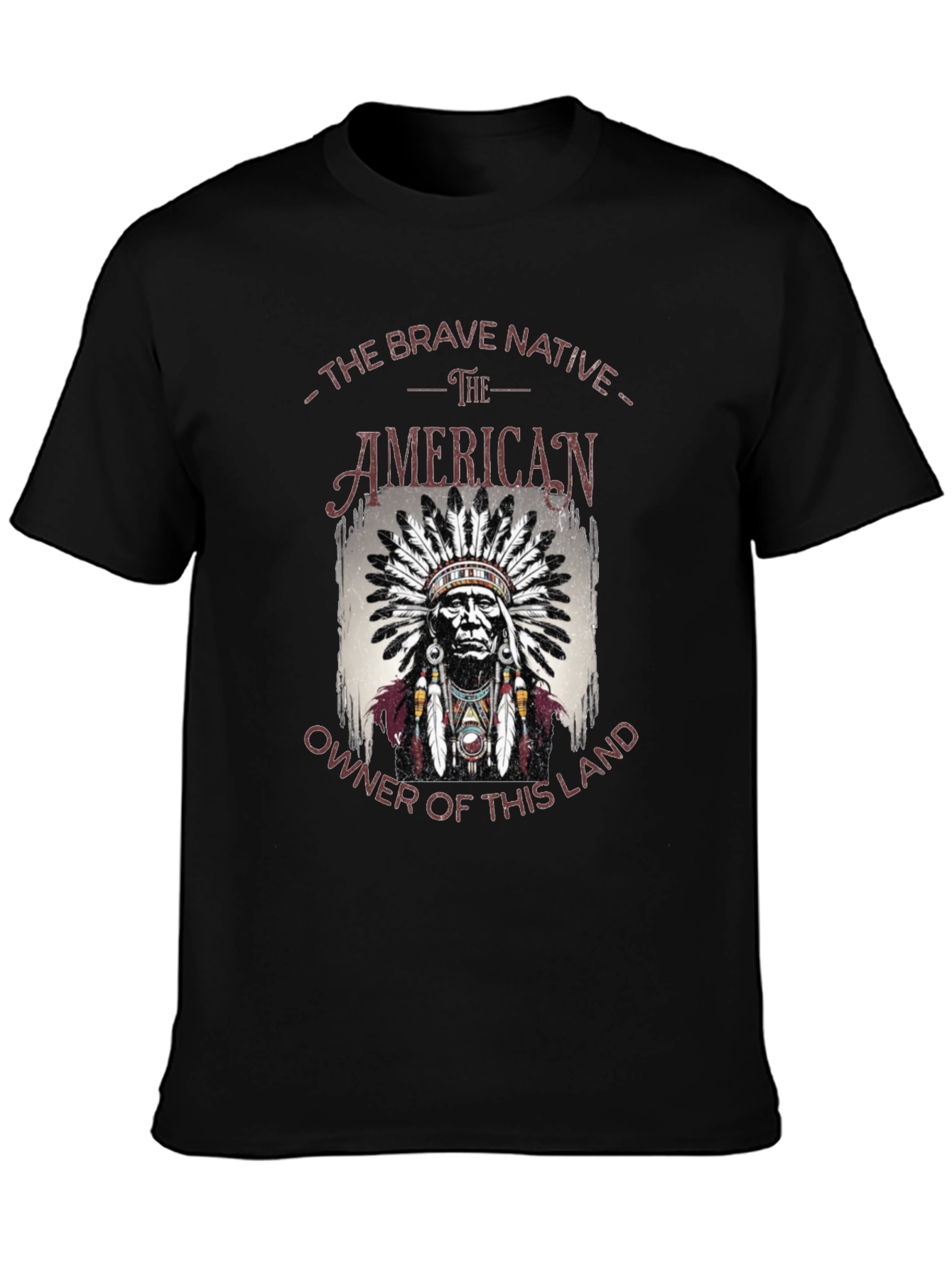Native American Brave Owner T-Shirt