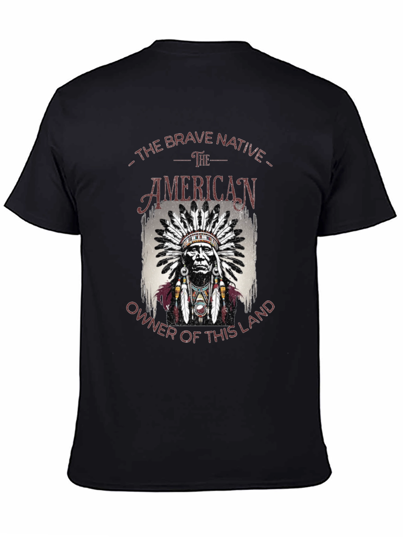 Native American Brave Owner T-Shirt