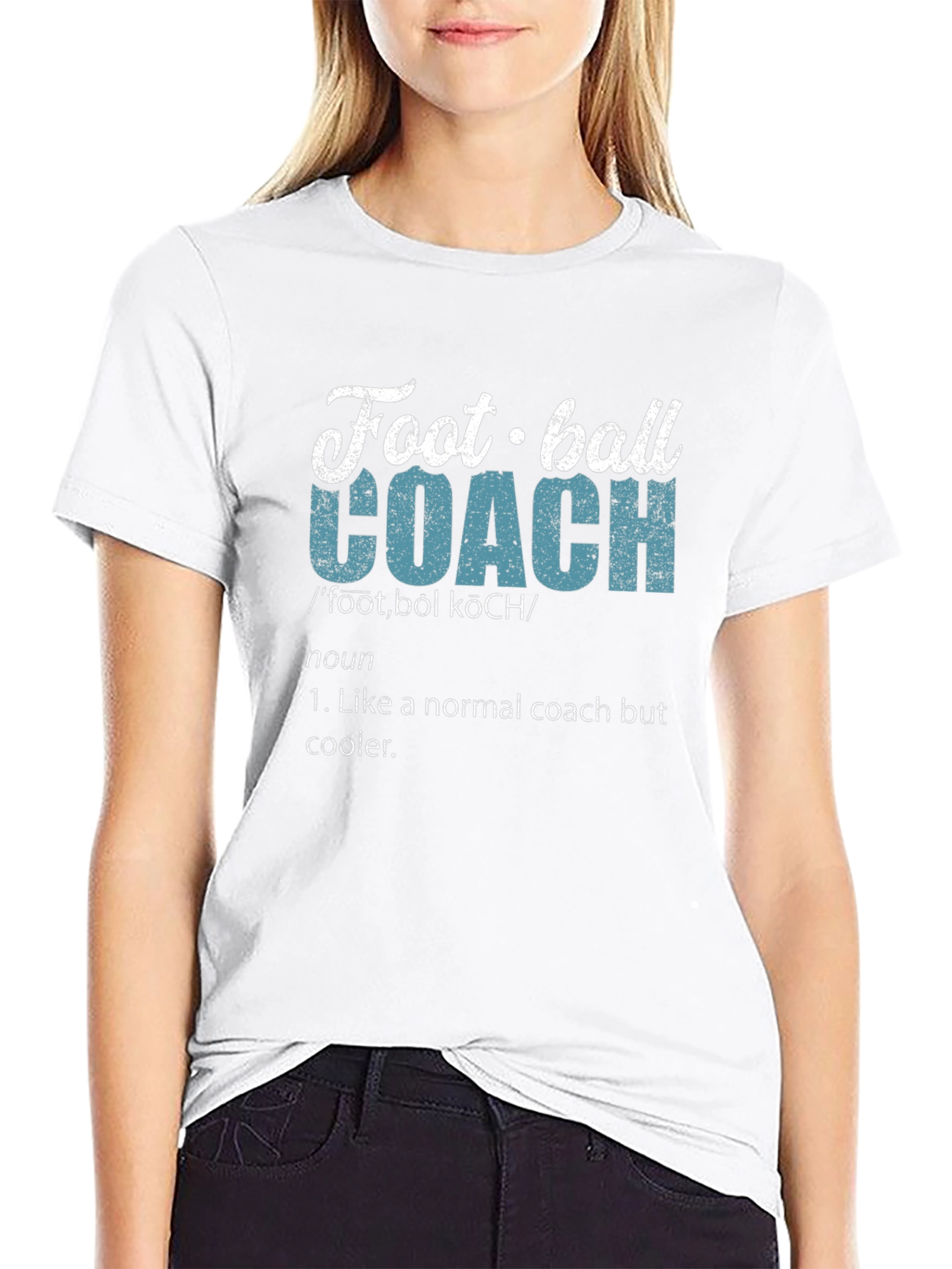 Football Coach Definition T-Shirt - Cool Comfortable Tee