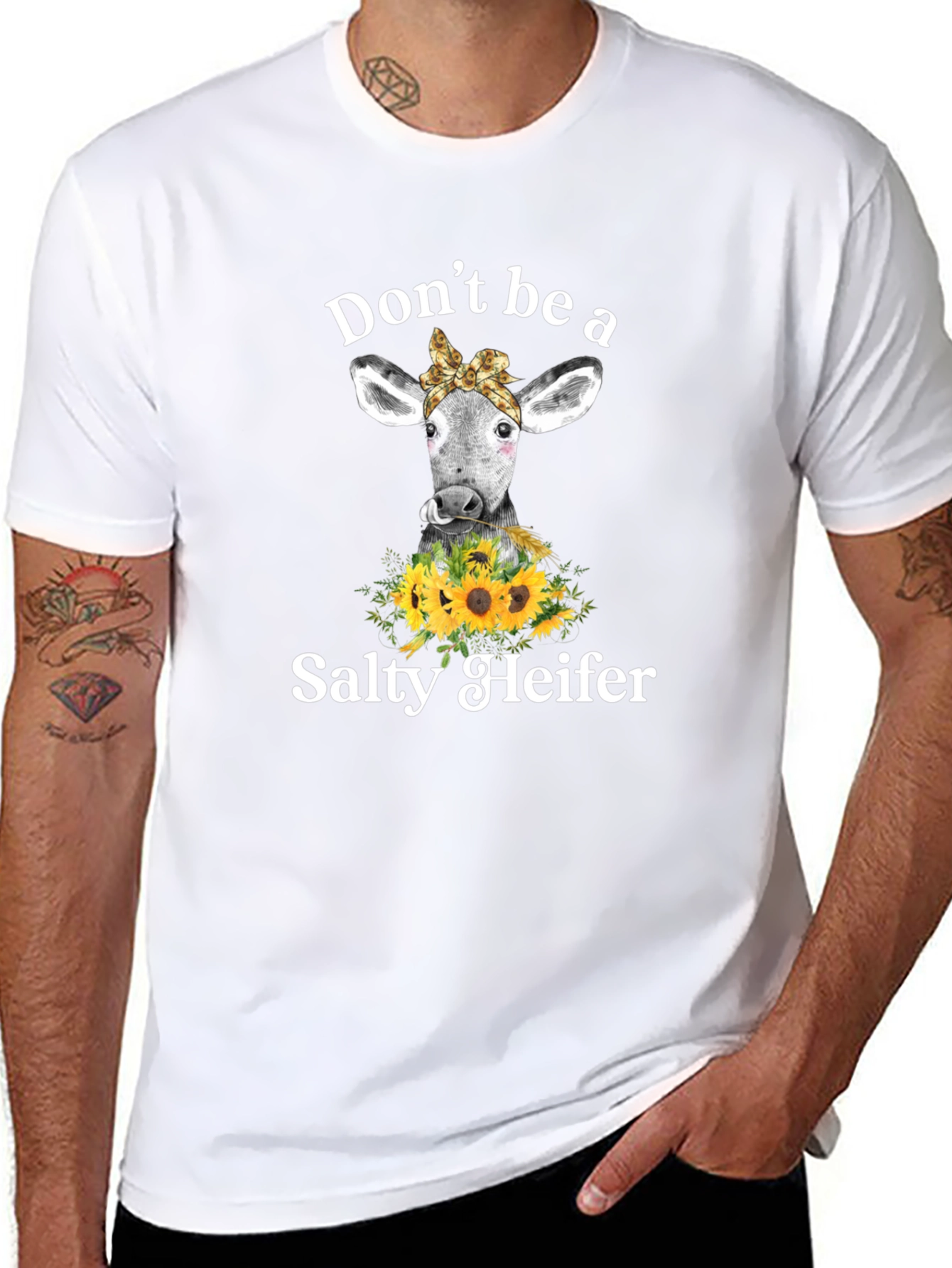 Dont Be a Salty Heifer Graphic Tee