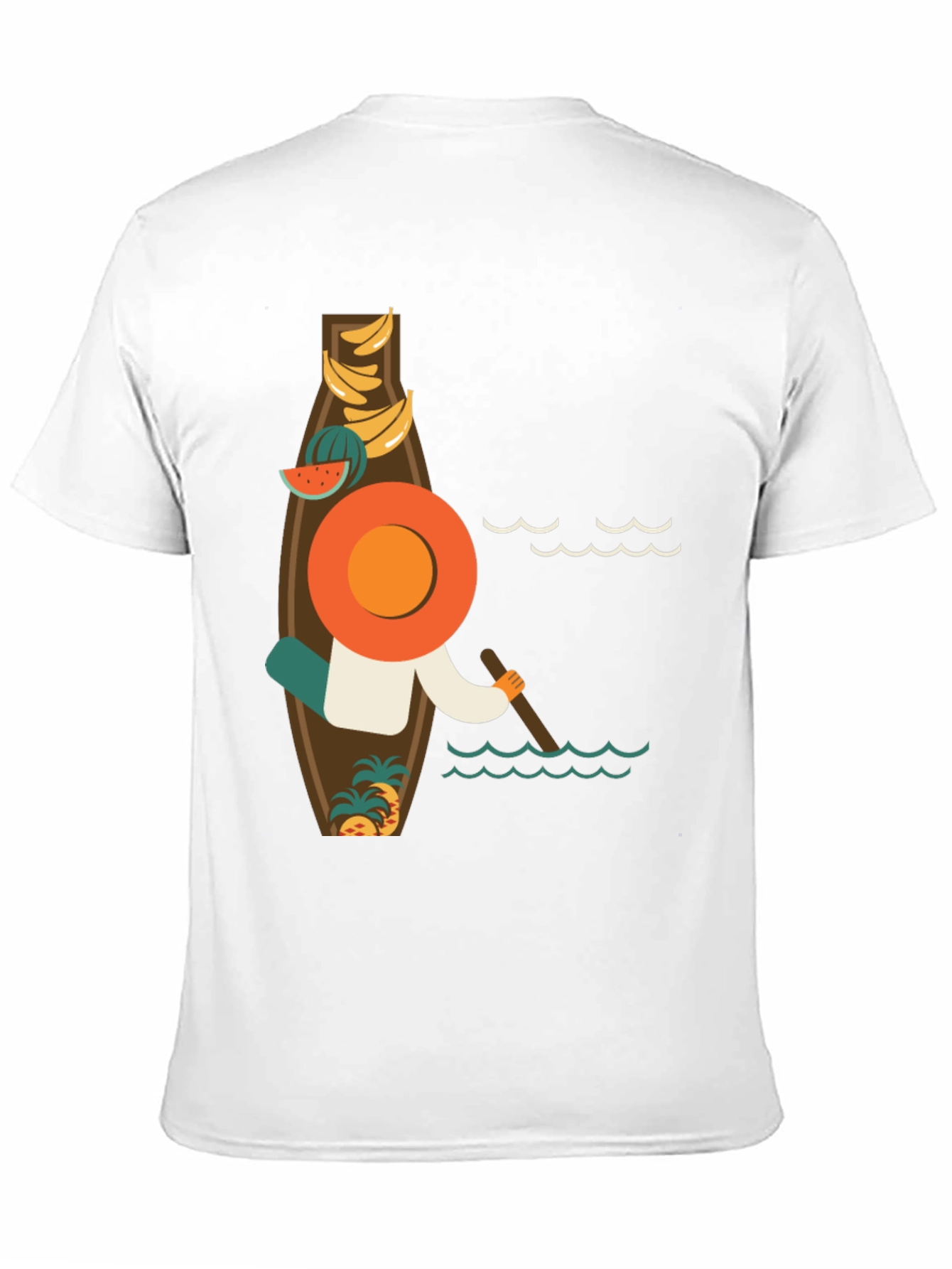 Tropical Beach Vibe Graphic T-Shirt