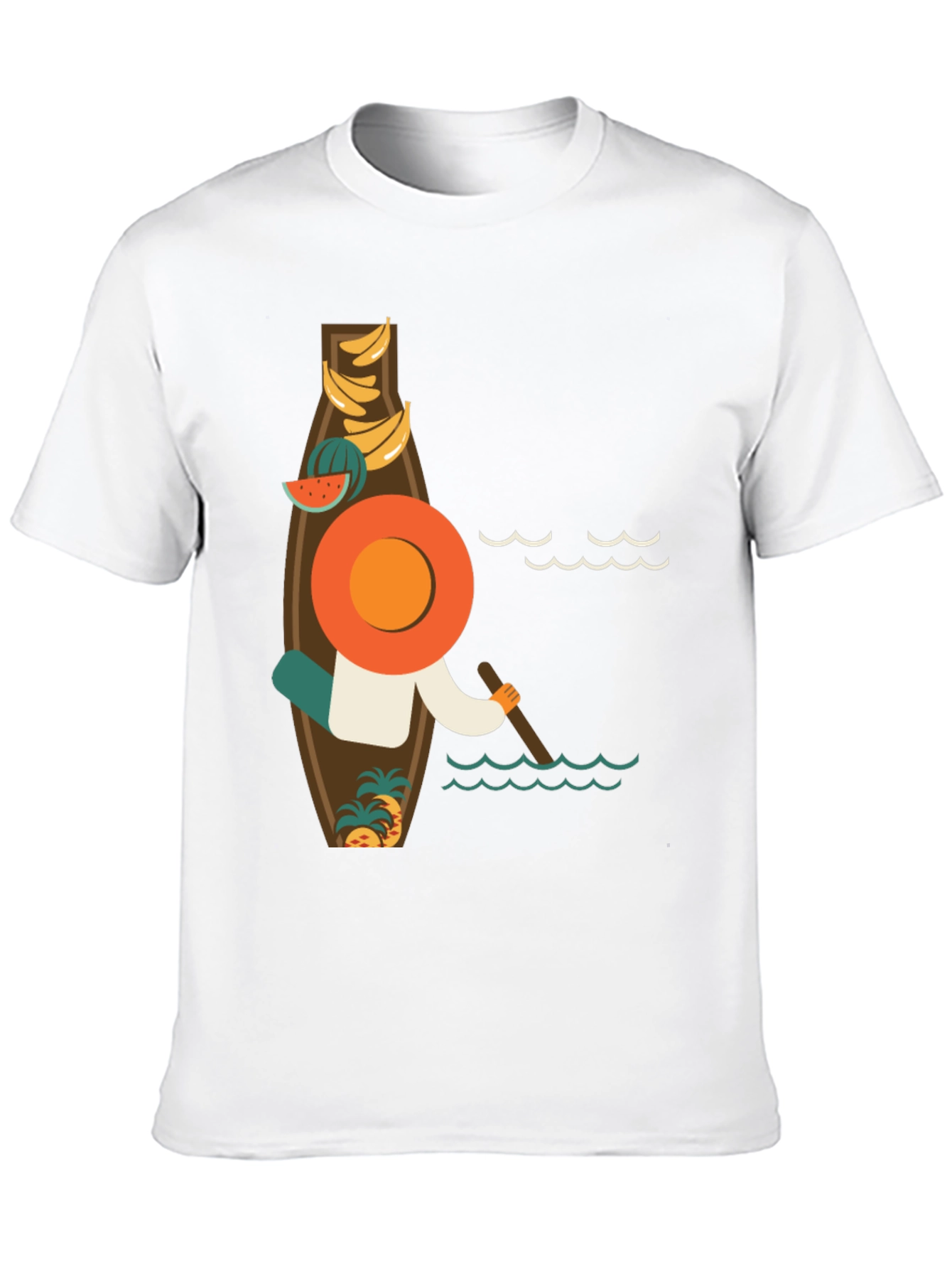 Tropical Beach Vibe Graphic T-Shirt