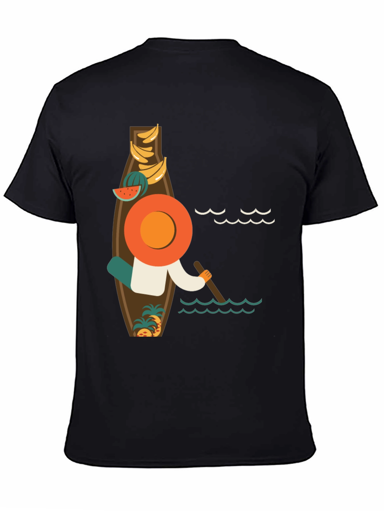 Tropical Beach Vibe Graphic T-Shirt