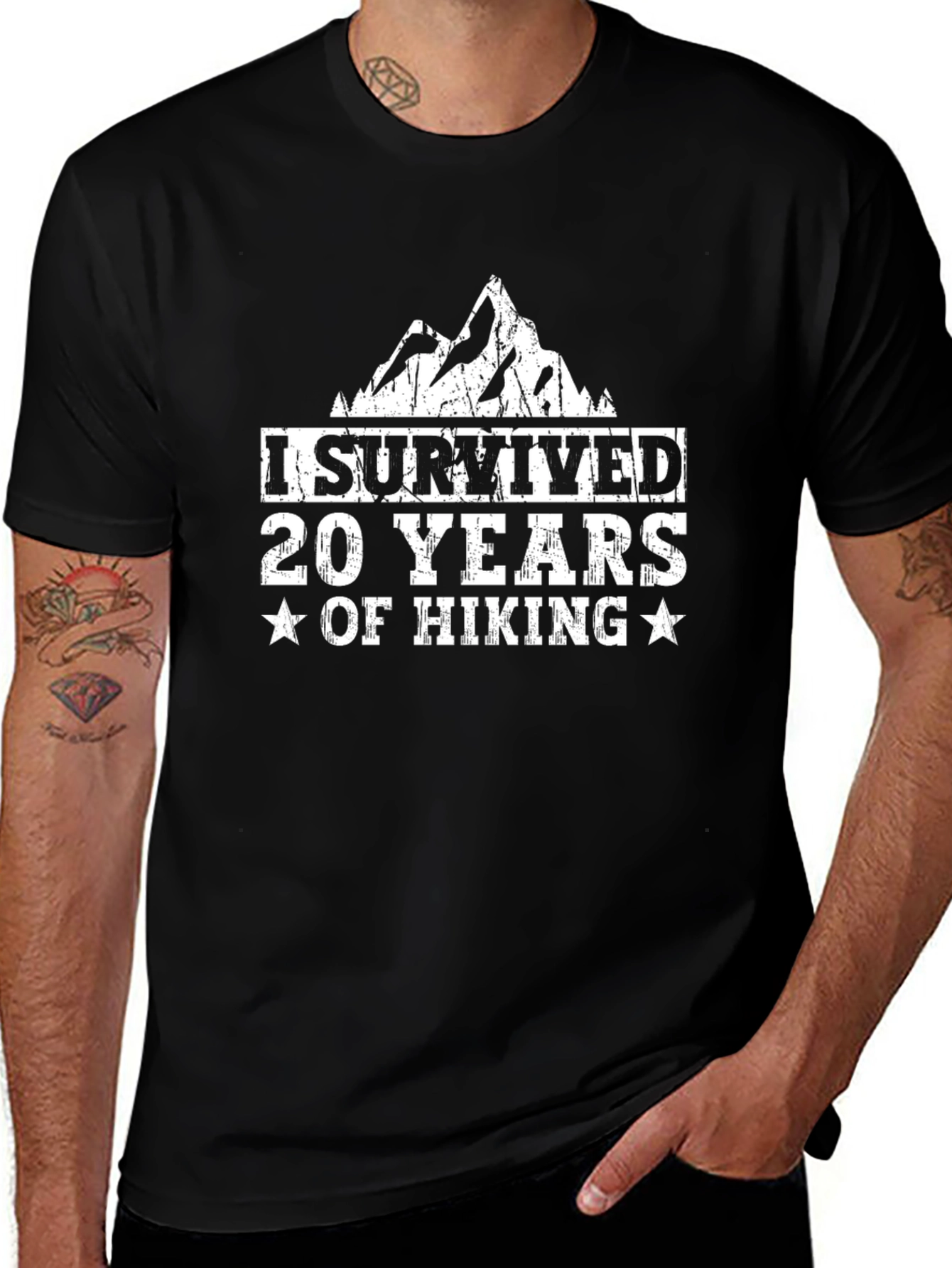 I Survived 20 Years of Hiking T-Shirt