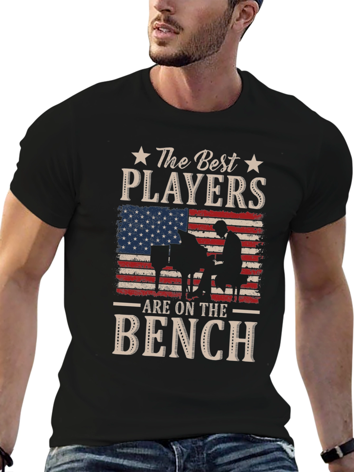The Best Players Are On The Bench Piano T-Shirt