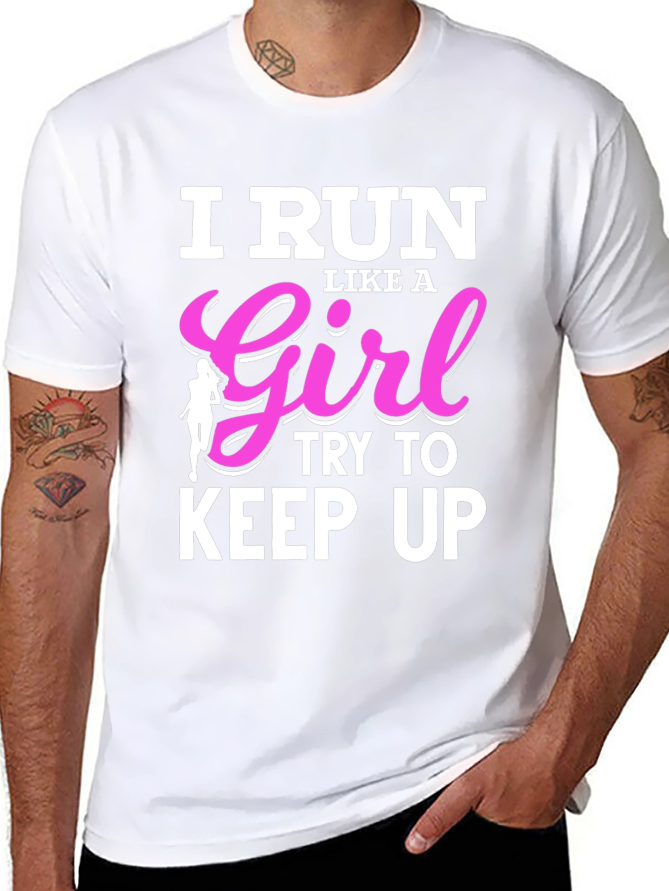 I Run Like A Girl T-Shirt
