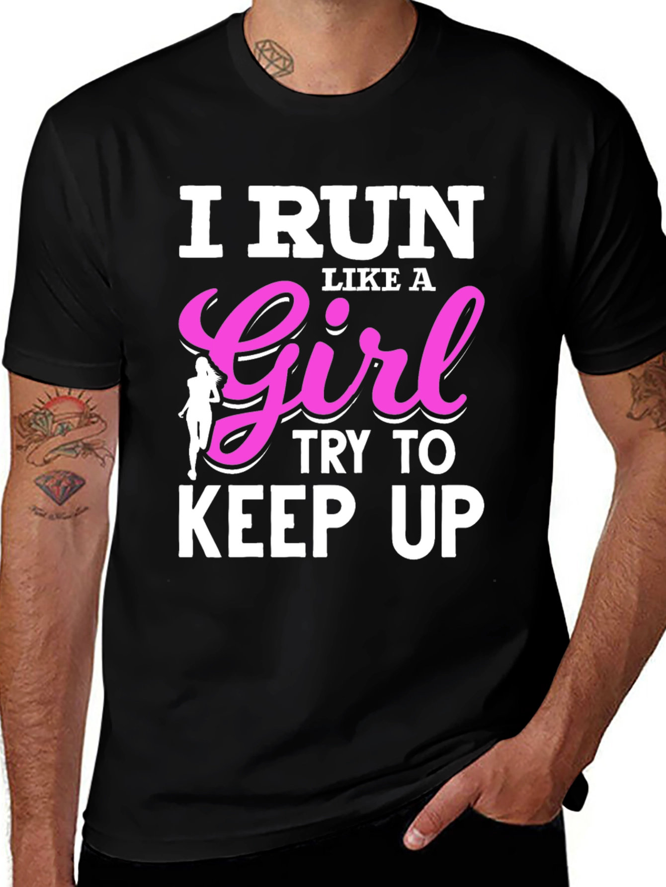 I Run Like A Girl T-Shirt