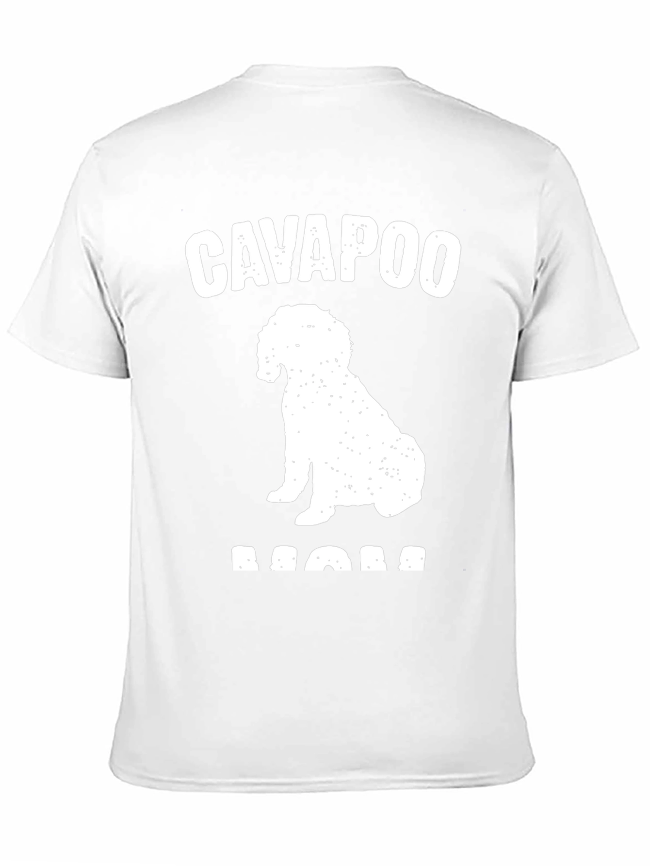 Cavapoo Mom Graphic T-Shirt - Black