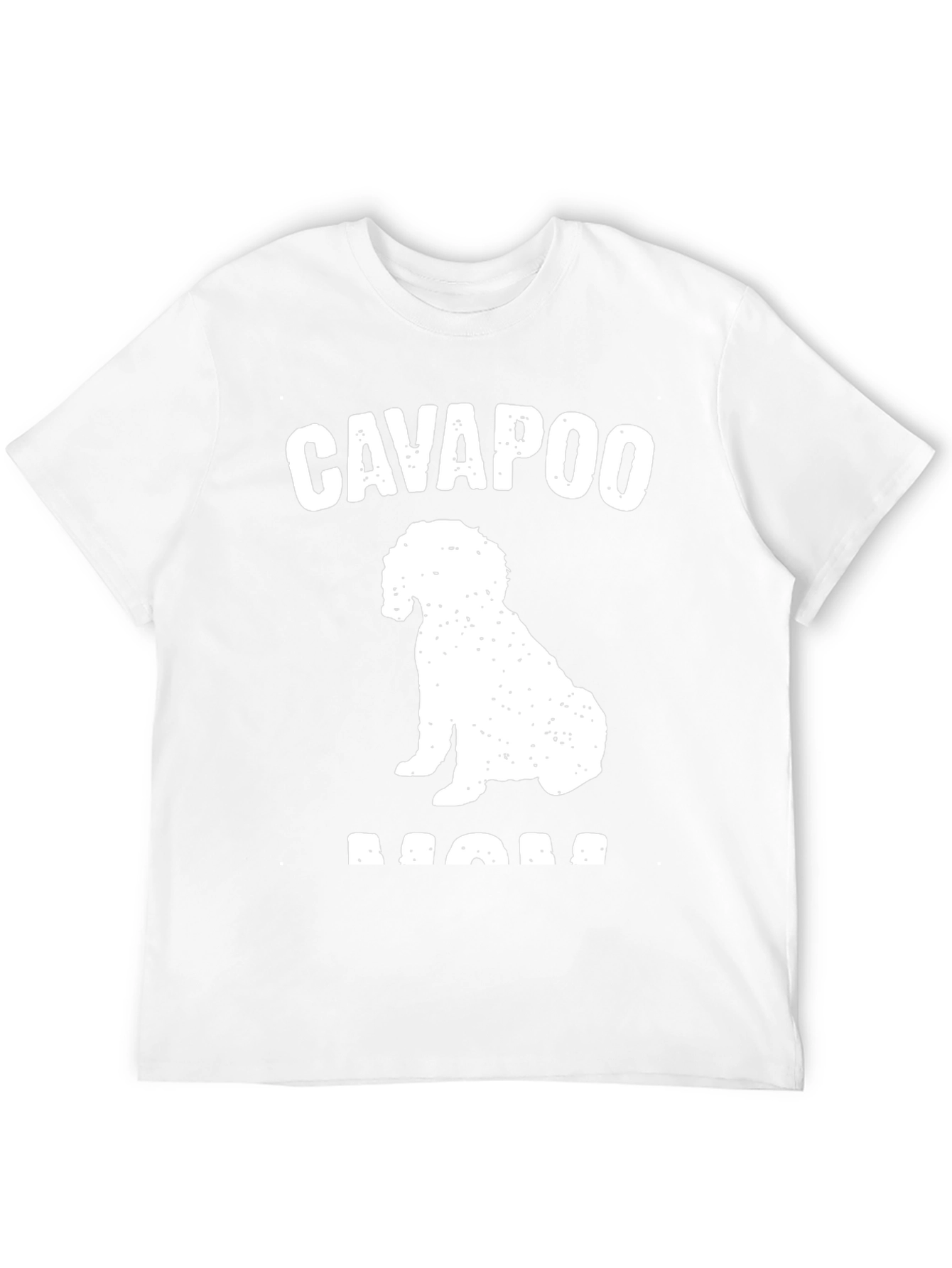 Cavapoo Mom Graphic T-Shirt - Black