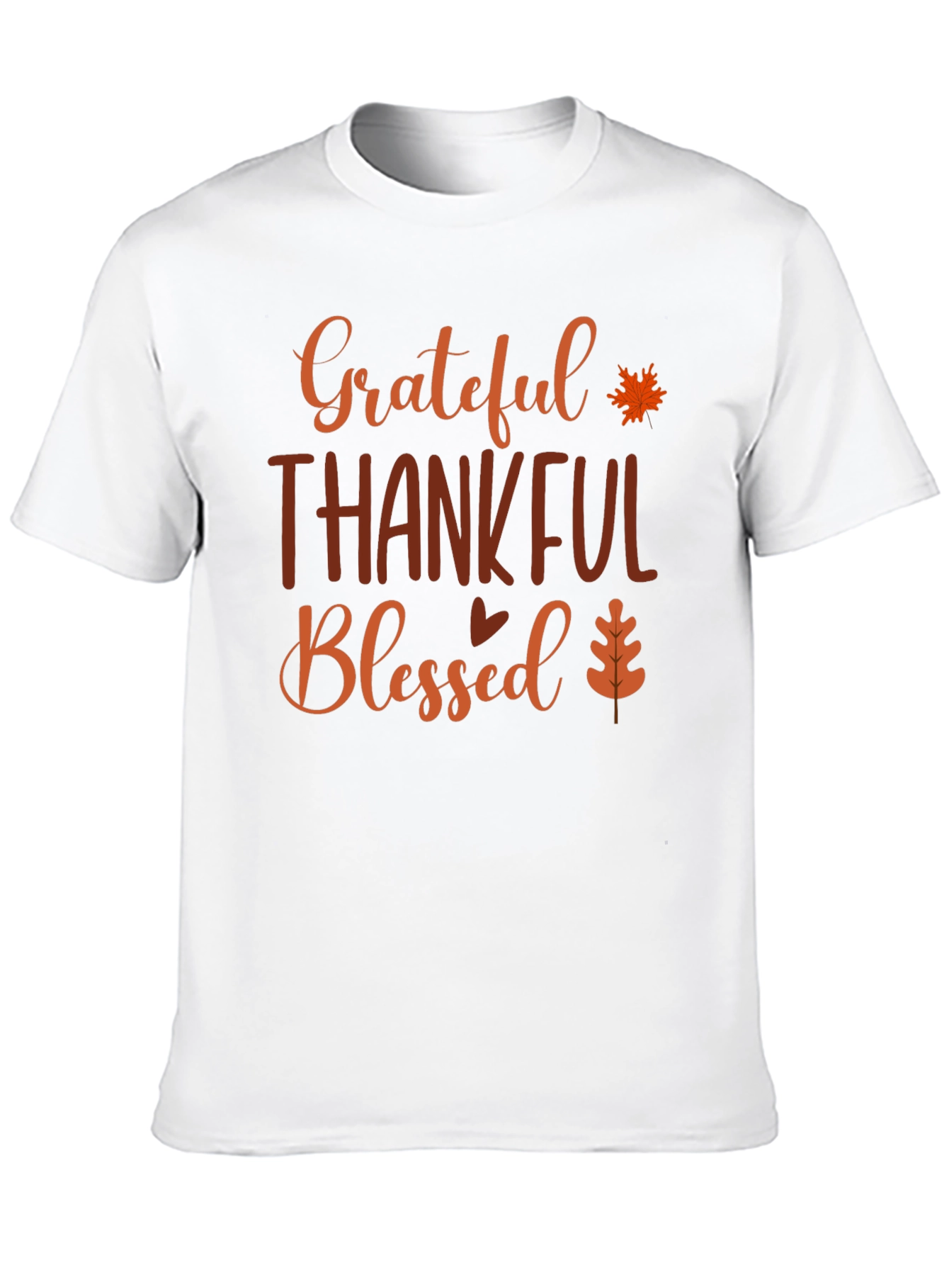 Grateful Thankful Blessed Graphic Tee