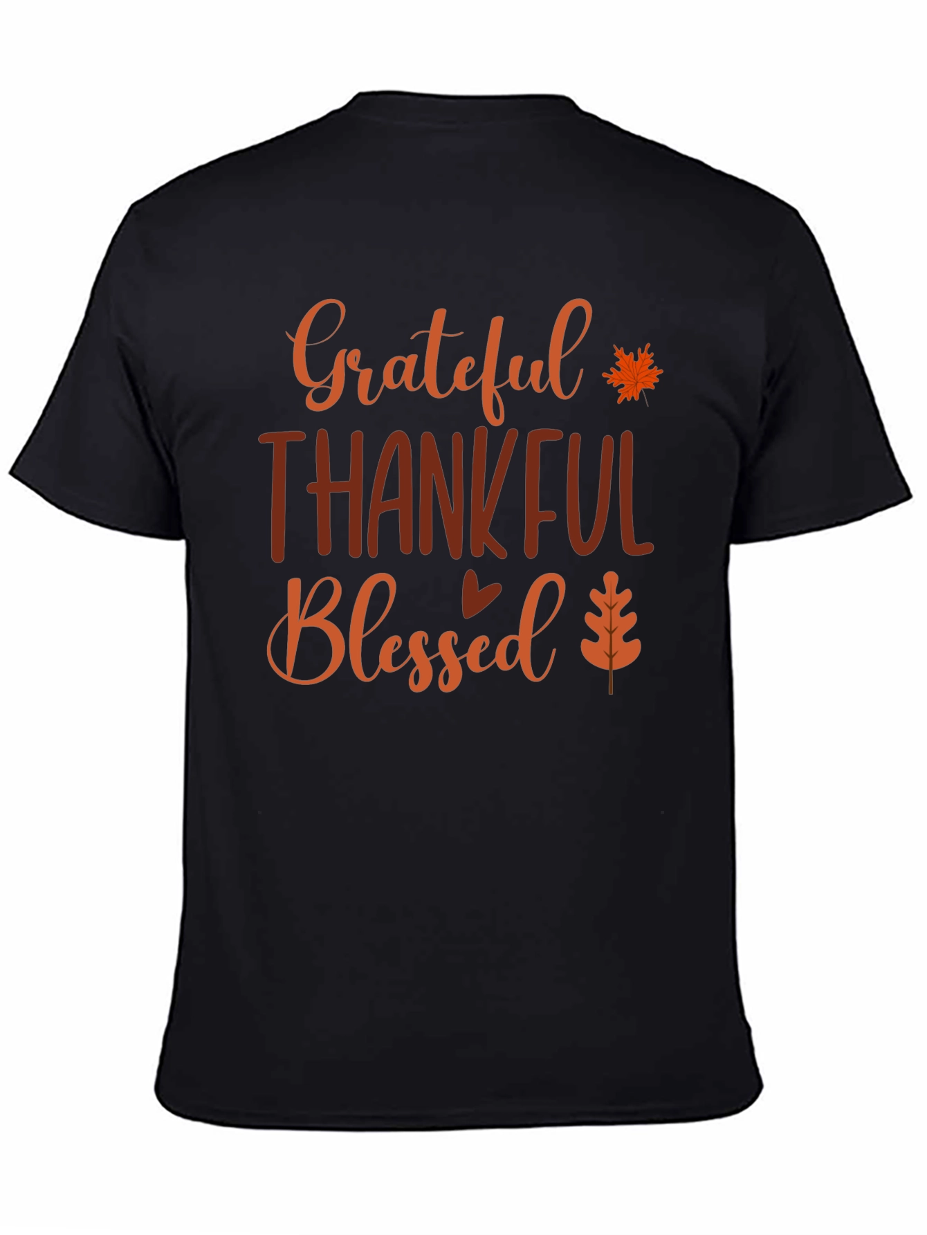 Grateful Thankful Blessed Graphic Tee