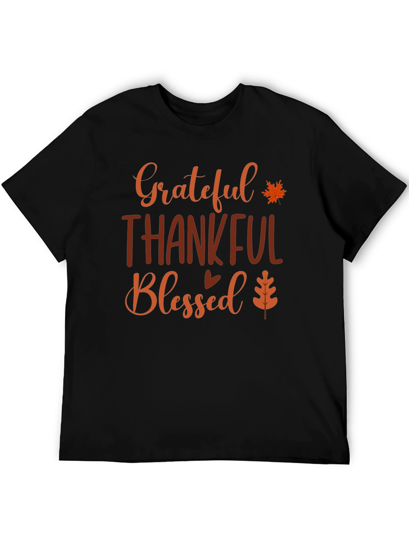 Grateful Thankful Blessed Graphic Tee