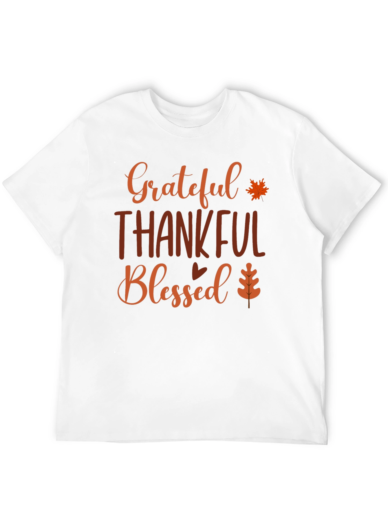 Grateful Thankful Blessed Graphic Tee
