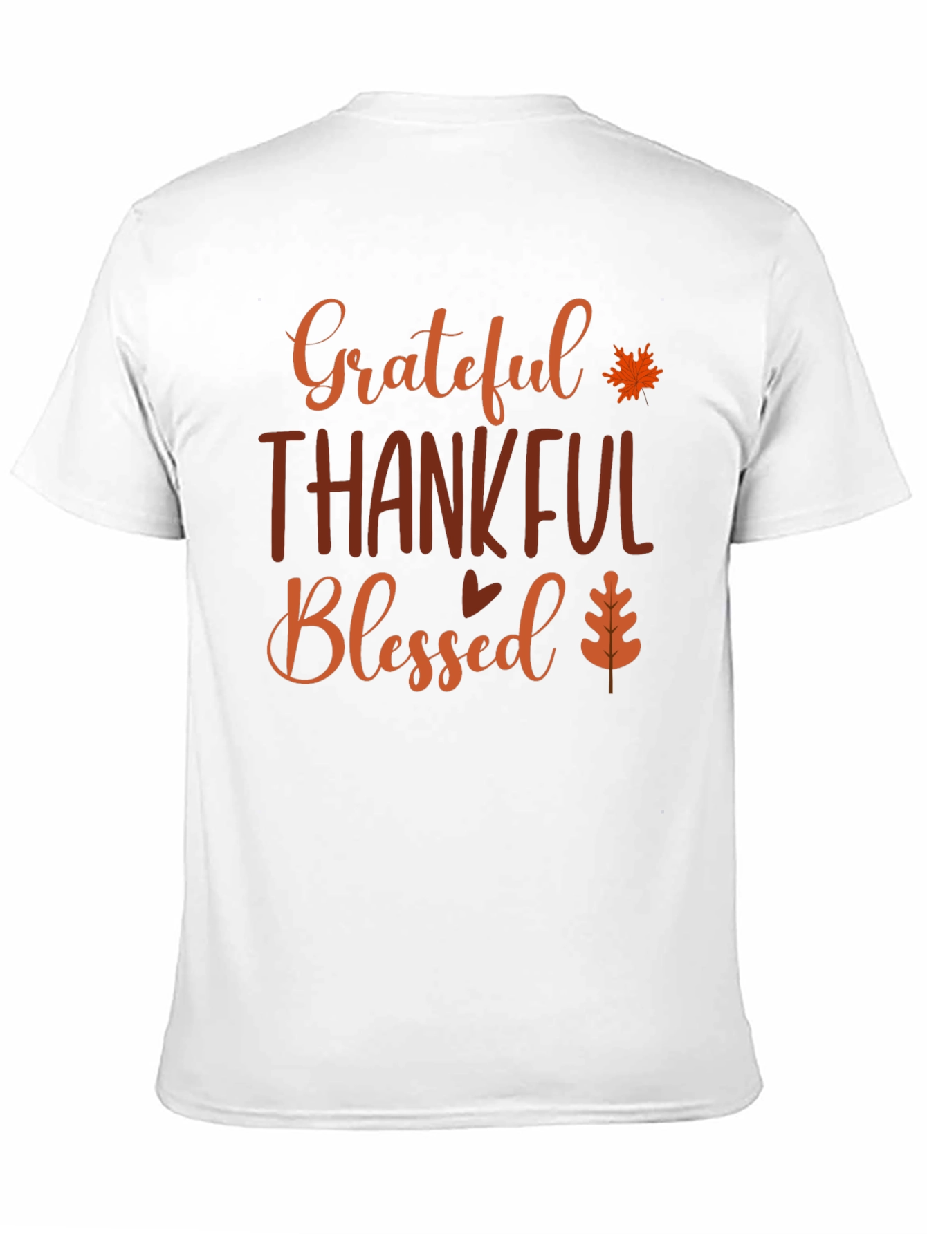Grateful Thankful Blessed Graphic Tee